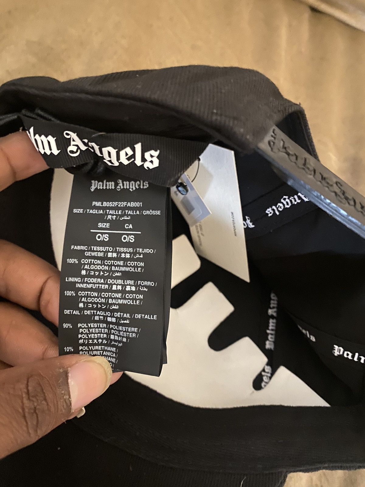 Palm Angels Palm Angels Hat One Size Black NWT Size ONE SIZE - 6 Thumbnail