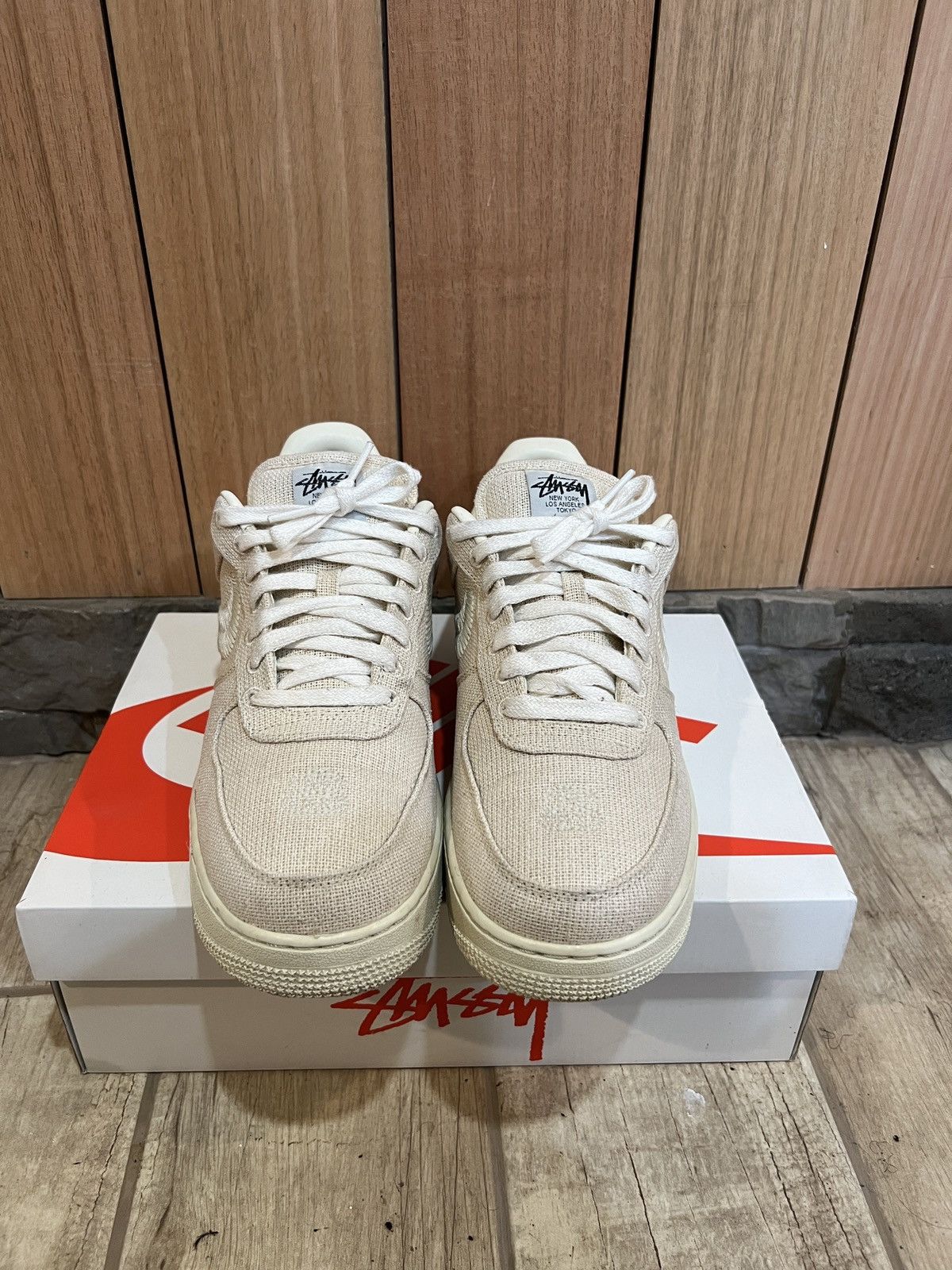 Nike × Stussy Nike Stussy Low AF1 Size US 10.5 / EU 43-44 - 1 Thumbnail
