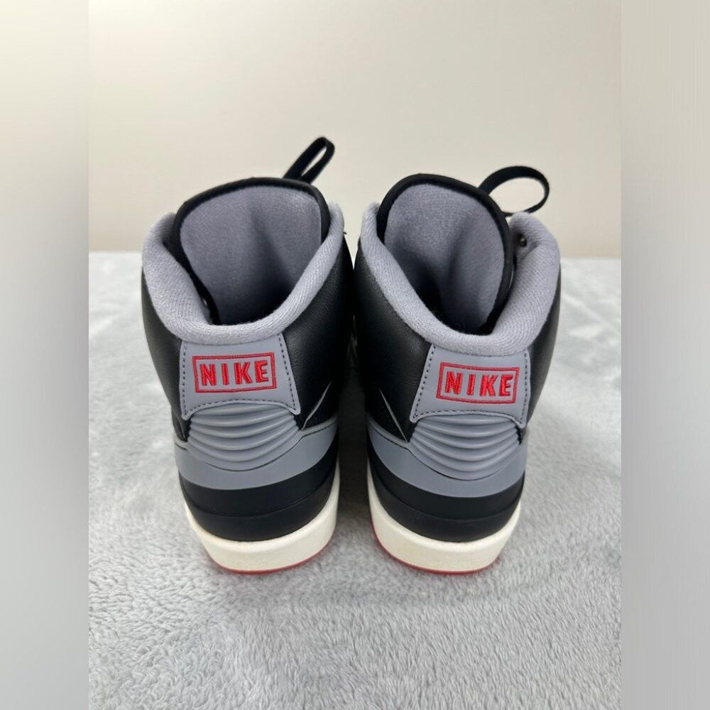 Jordan Brand Nike Air Jordan 2 Retro black cement men's size 9.5 US DR88 Size US 9.5 / EU 42-43 - 7 Thumbnail