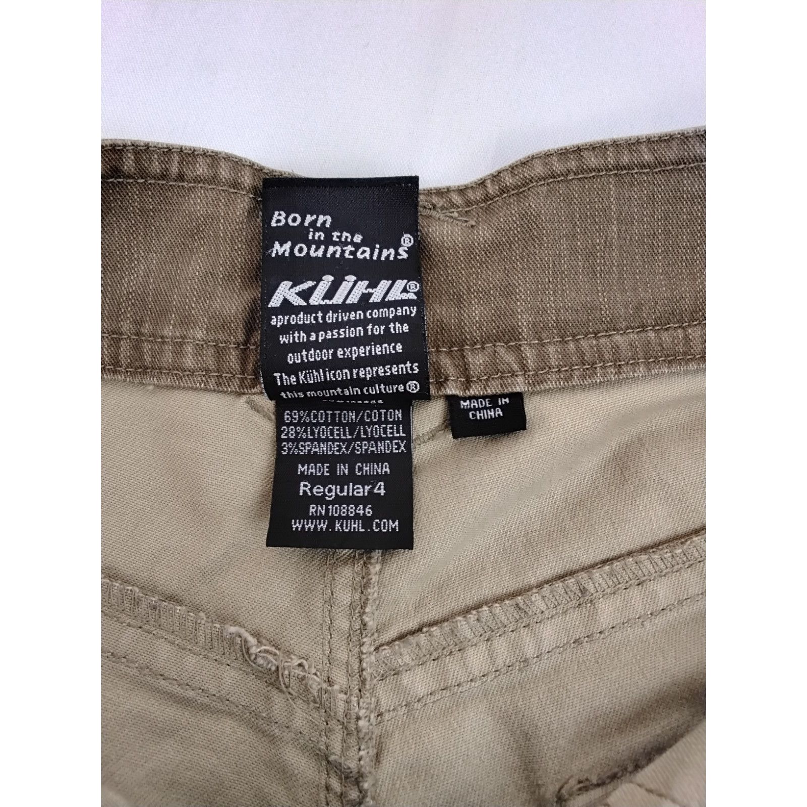 Kuhl Kuhl Low Rise Jeans Women's 4 (29x30) Brown Denim Size 29" - 5 Thumbnail