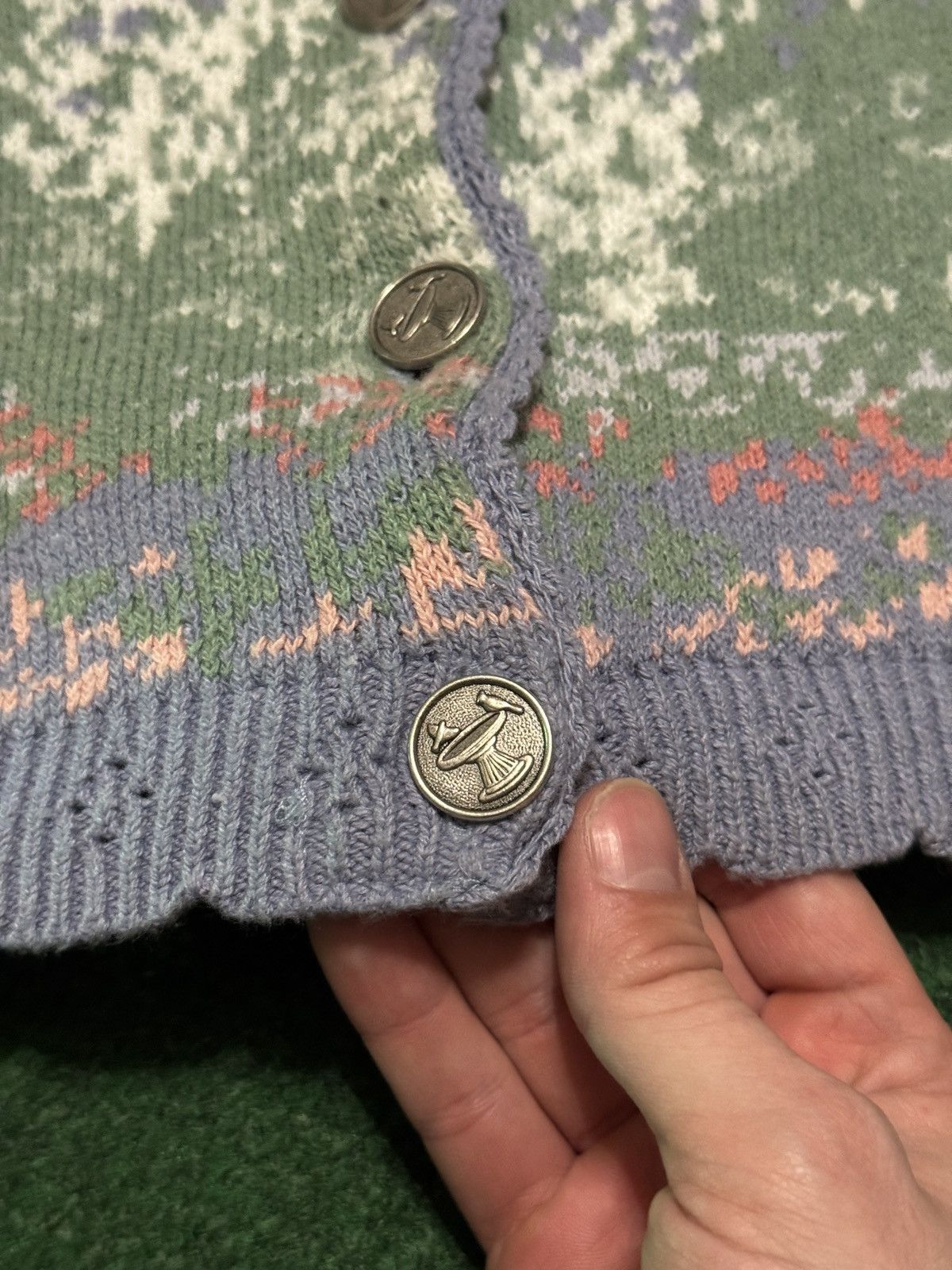 Northern Reflections Northern Reflection Easter Fairy Spring 90s Large Cardigan Size L / US 10 / IT 46 - 3 Thumbnail