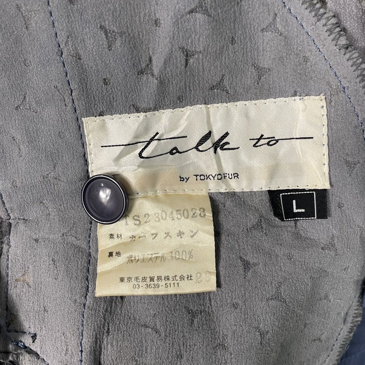 Japanese Brand Talk To Leather Jacket Size L / US 10 / IT 46 - 15 Thumbnail