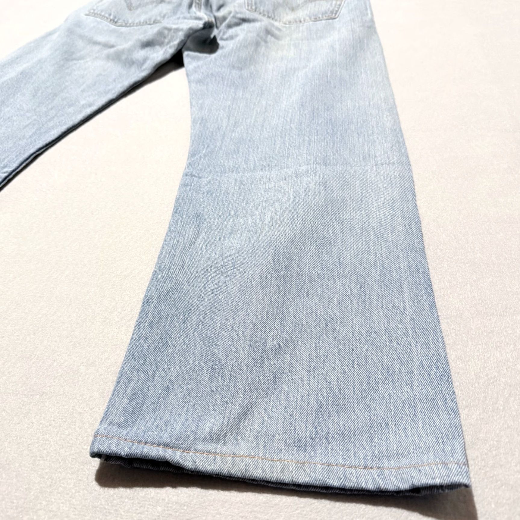 Levi's Levi's 501 Jeans Blue Denim Distressed Straight Button Fly - 38x32 Men Regular Vintage No 501 Series Size US 38 / EU 54 - 6 Thumbnail