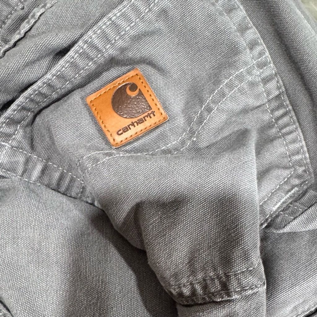 Carhartt Carhartt Mens Loose Canvas Carpenter Pant Charcoal Size 40 Size US 40 / EU 56 - 7 Thumbnail