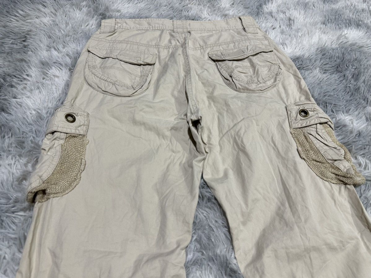Japanese Brand 🔥Sick Y2K Dack Dive 3D Pocket Mesh Cargo Pants Size US 29 - 12 Thumbnail