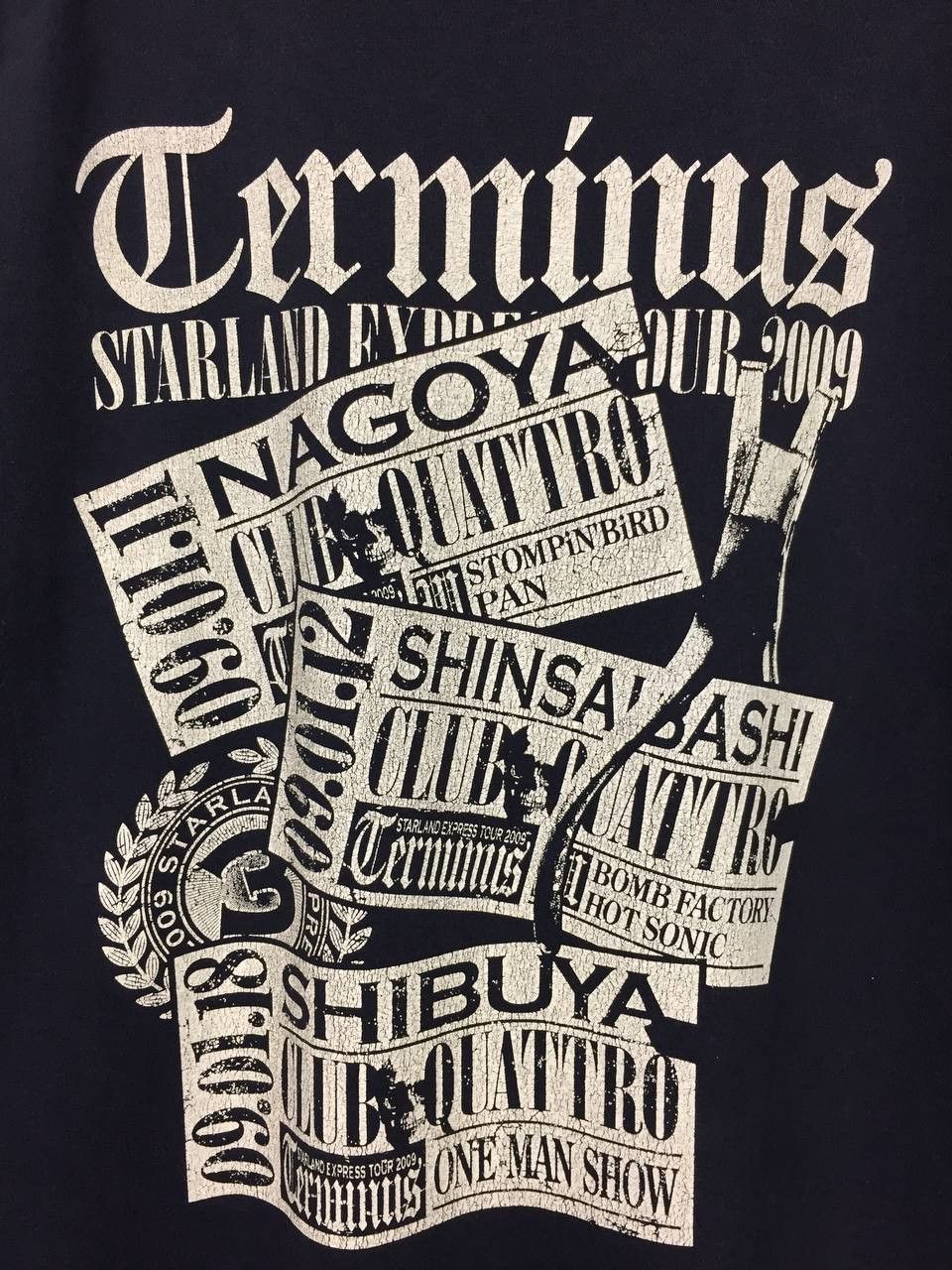 Band Tees Vtg Shachi Japanese Punk Rock Band Starland Express Tour Tee Size US L / EU 52-54 / 3 - 11 Thumbnail
