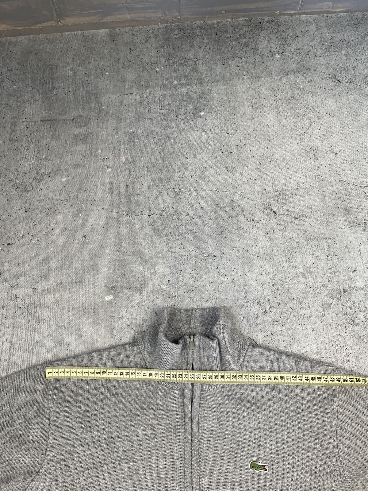Lacoste VINTAGE Y2K LACOSTE ZIP UP KNITTED SWEATER SWEATSHIRT Size US M / EU 48-50 / 2 - 4 Thumbnail