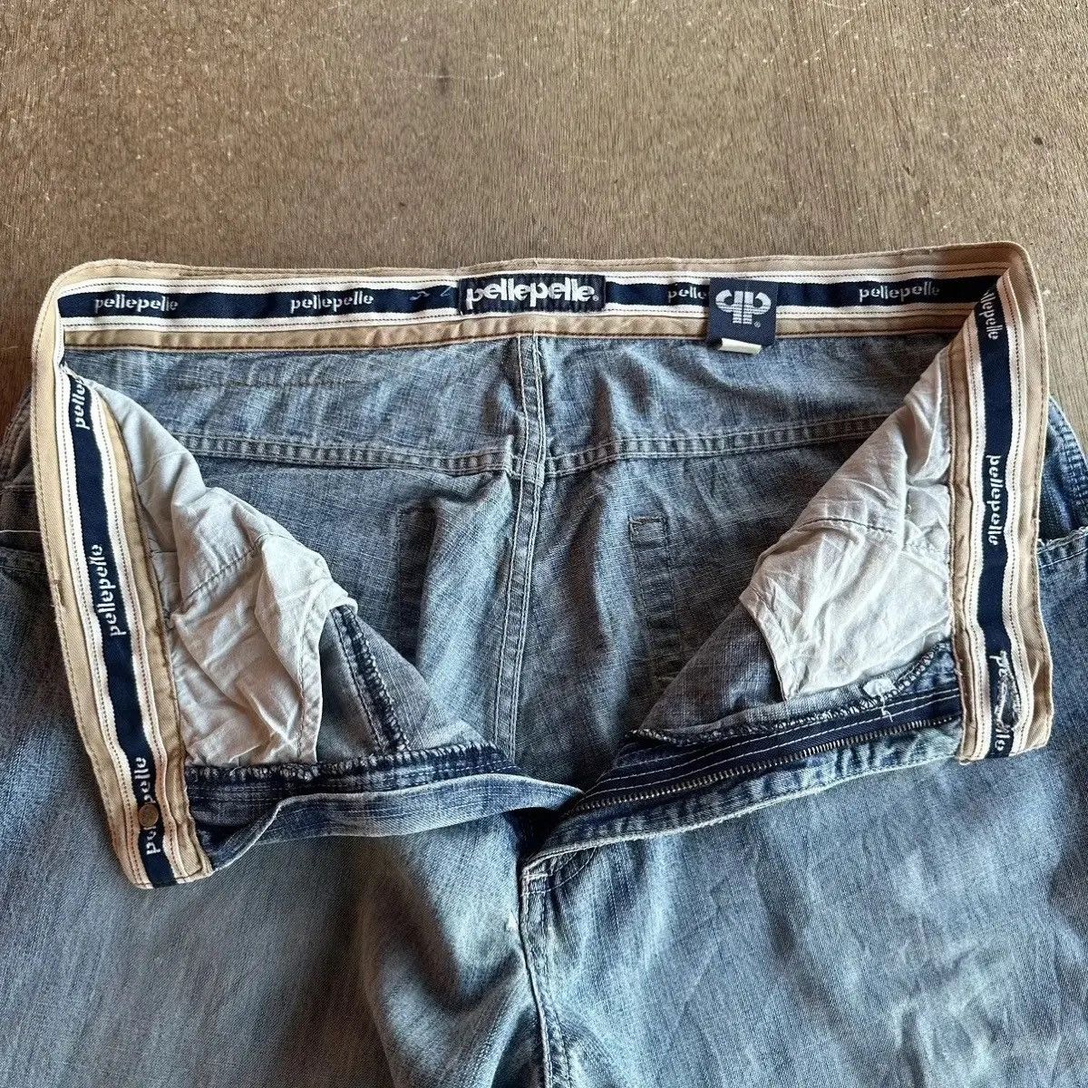 Distressed Denim🔥Vintage PELLE PELLE JAPAN Jean Baggy Pants