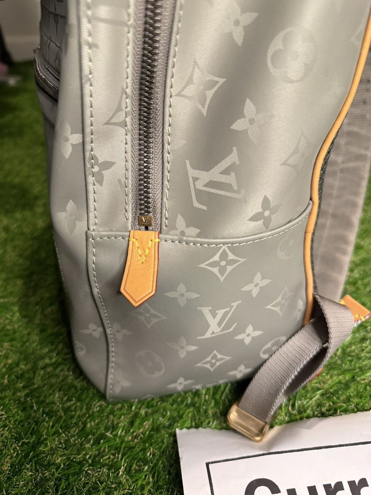 Louis Vuitton GRAIL 🦄📜 LV ~ Kim Jones Era Titanium Monogram Backpack Size ONE SIZE - 11 Thumbnail