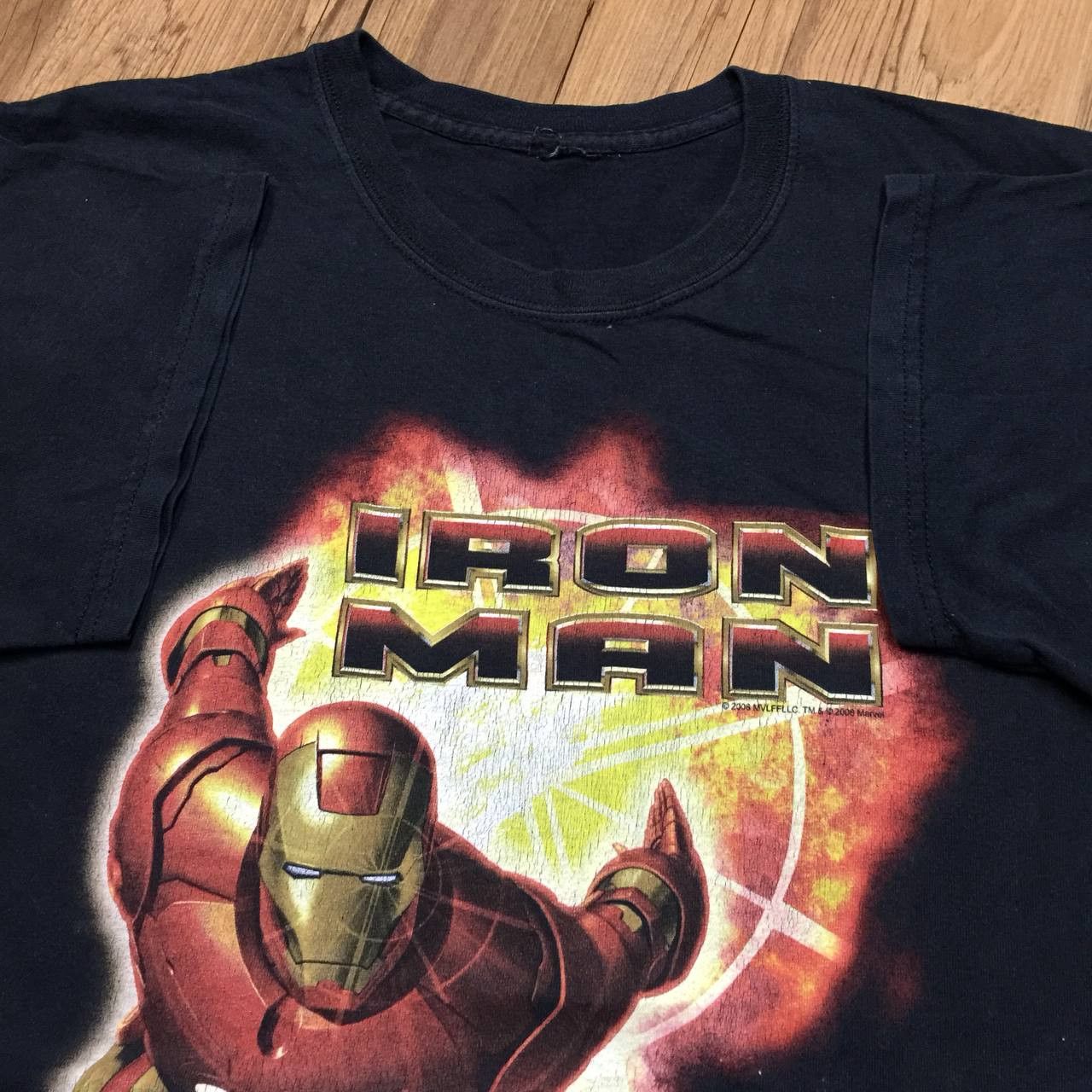 Marvel Comics × Vintage 2008 promo tee Ironman 1 Tony Stark Vintage Size US L / EU 52-54 / 3 - 2 Thumbnail