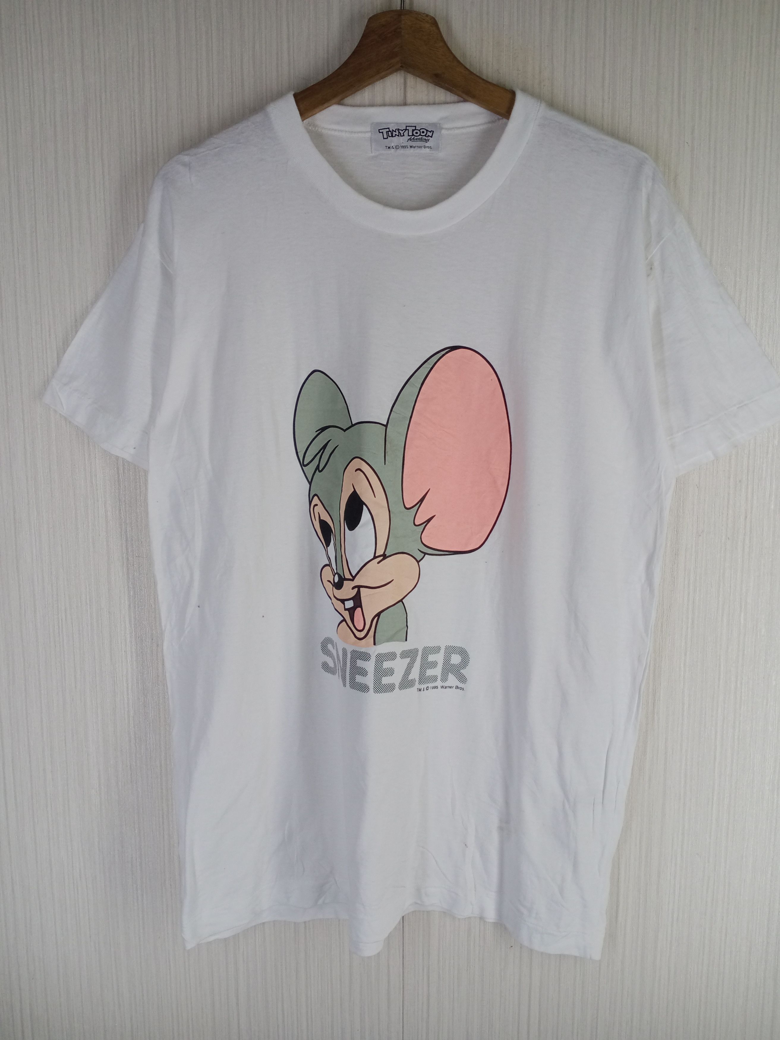 Cartoon Network Rare Vintage 90s Tiny Toon Adventure Tshirt Size US L / EU 52-54 / 3 - 1 Thumbnail