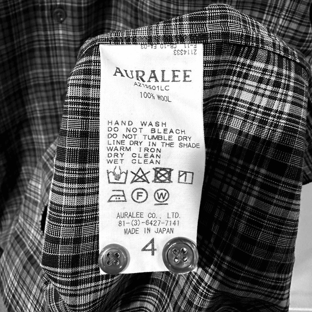 Auralee Auralee SUPER LIGHT WOOL SHIRT | Grailed