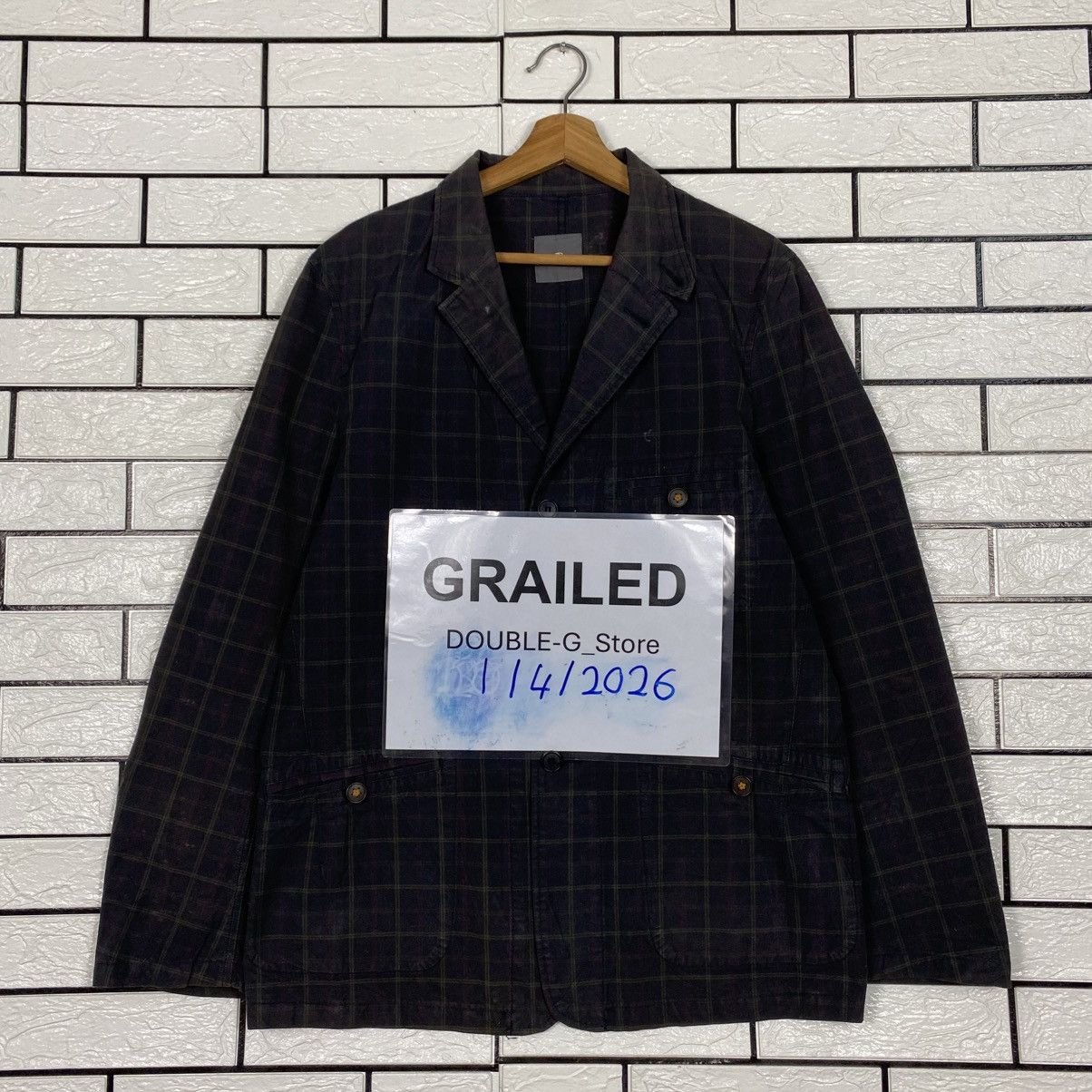 Japanese Brand 📌Vintage Chore Work Jacket Rattle Trap Tartan Issey Miyake Size US M / EU 48-50 / 2 - 1 Thumbnail