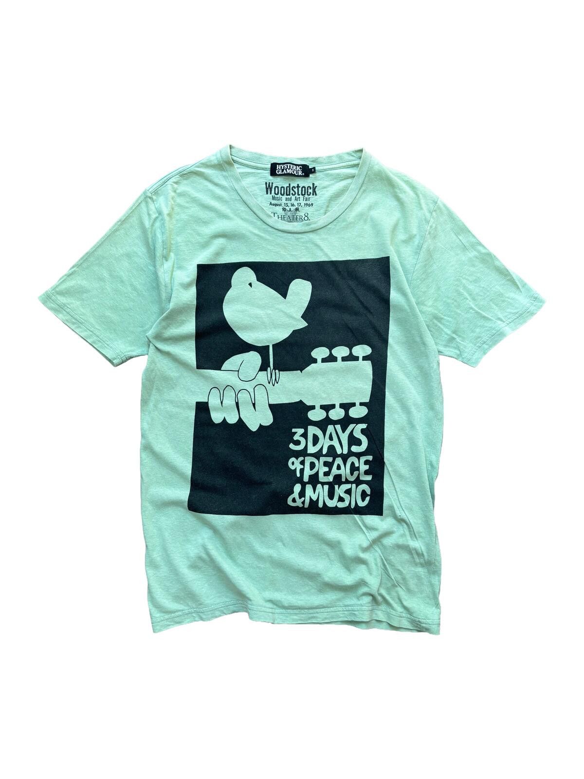 Hysteric Glamour Hysteric Glamour Woodstock Tee Green S 2009 Size US S / EU 44-46 / 1 - 1 Thumbnail