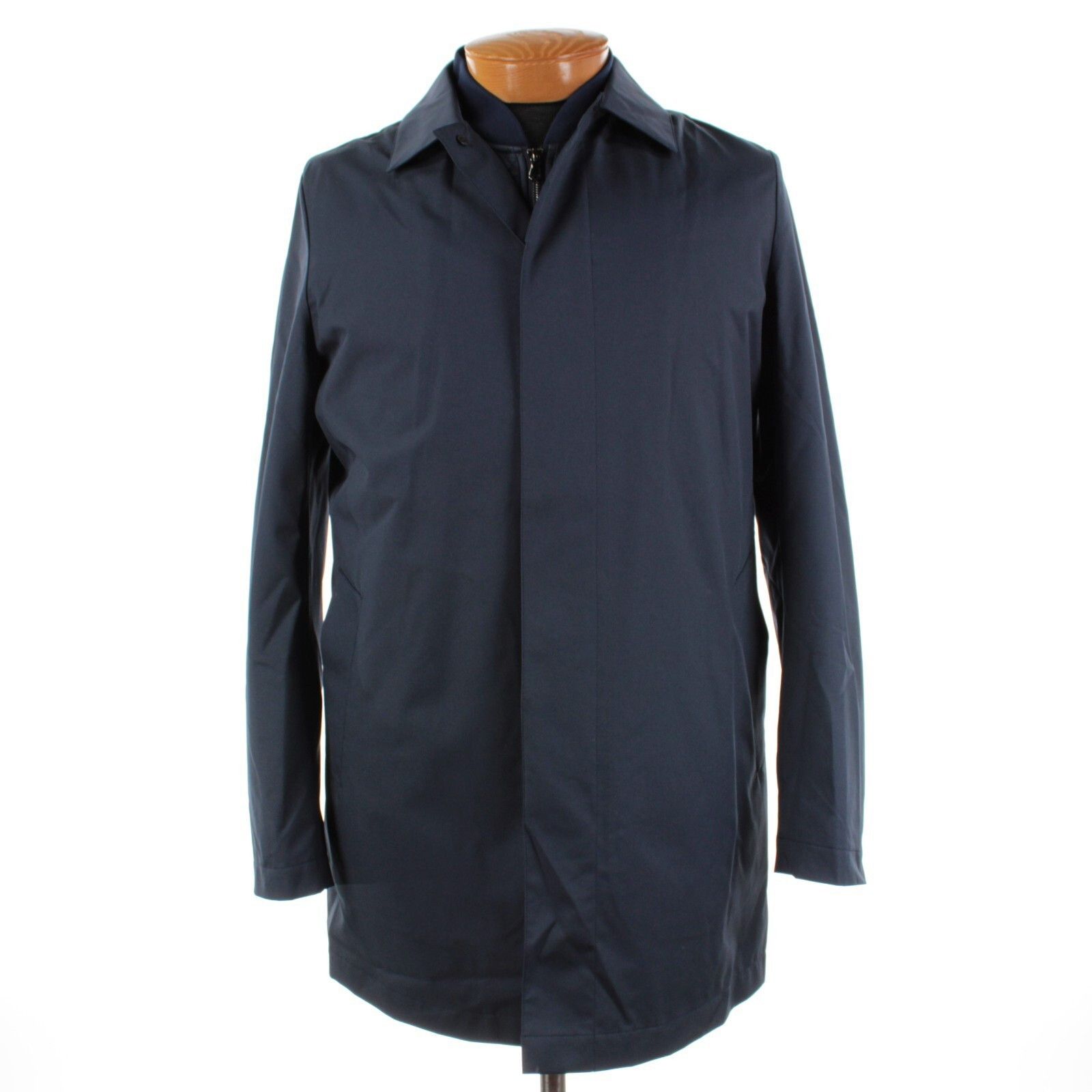 Zanella Zanella Jacket Size M US In Blue Polyester Size US M / EU 48-50 / 2 - 1 Thumbnail