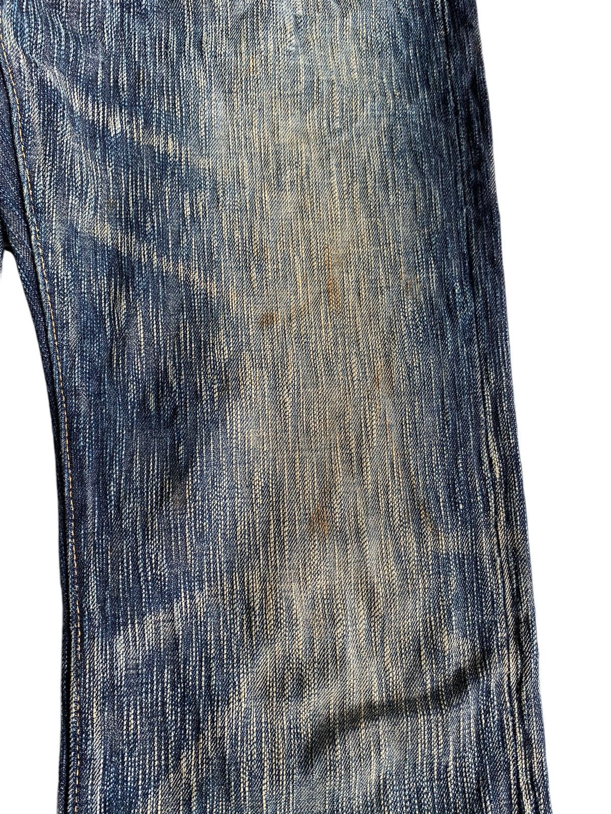 Japanese Brand × Kapital × Vintage ETERNAL SELVEDGE BUTTON FLY RUSTY JAPANESE DENIM Size US 30 / EU 46 - 24 Thumbnail
