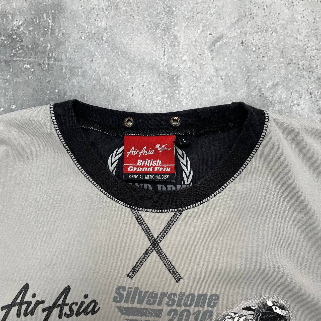 Other British Grand Prix Air Asia Silverstone 2010 MotoGP T Shirt Size US L / EU 52-54 / 3 - 6 Thumbnail