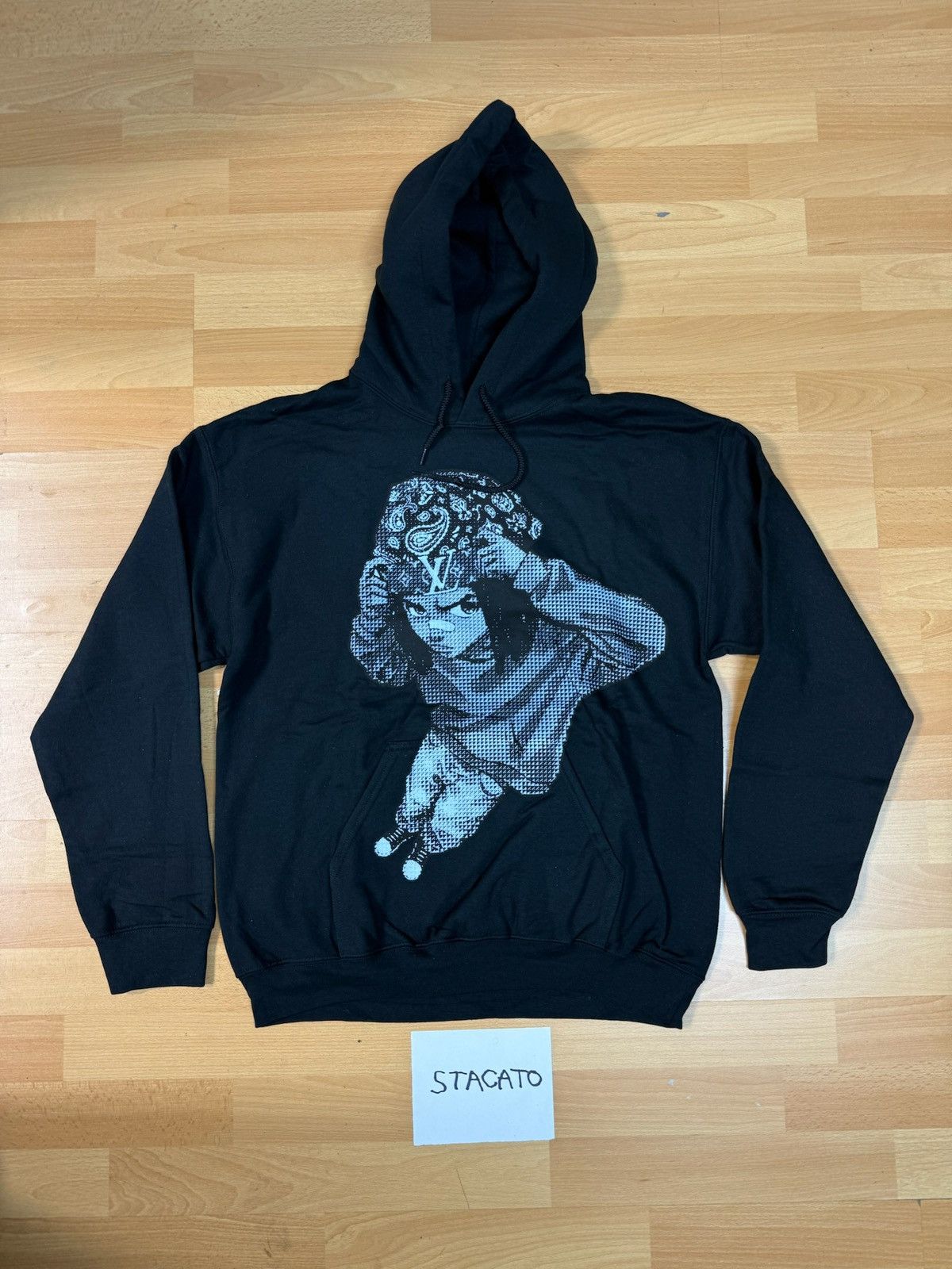 Band Tees × Rap Tees Eem Triplin LV Boondocks Hoodie Medium Size US M / EU 48-50 / 2 - 1 Thumbnail