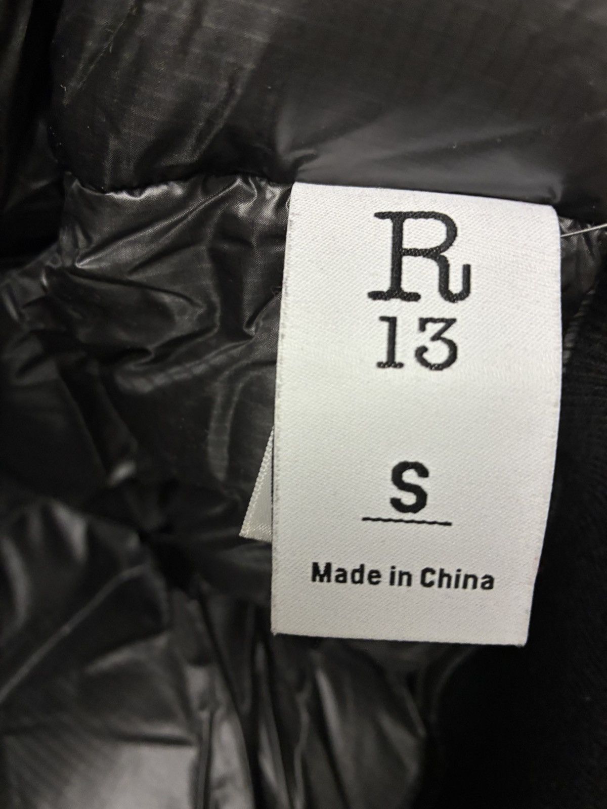 R13 Zip Out Down Bomber Small Size S / US 4 / IT 40 - 15 Thumbnail