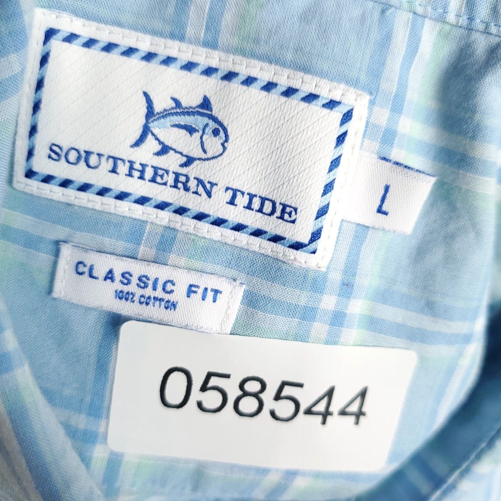 Southern Tide VINTAGE Southern Tide Men's Shirt Long Sleeve Button Up Blue Plaid Casual Business Formal Party Workwear 90s Mens Size US L / EU 52-54 / 3 - 7 Thumbnail