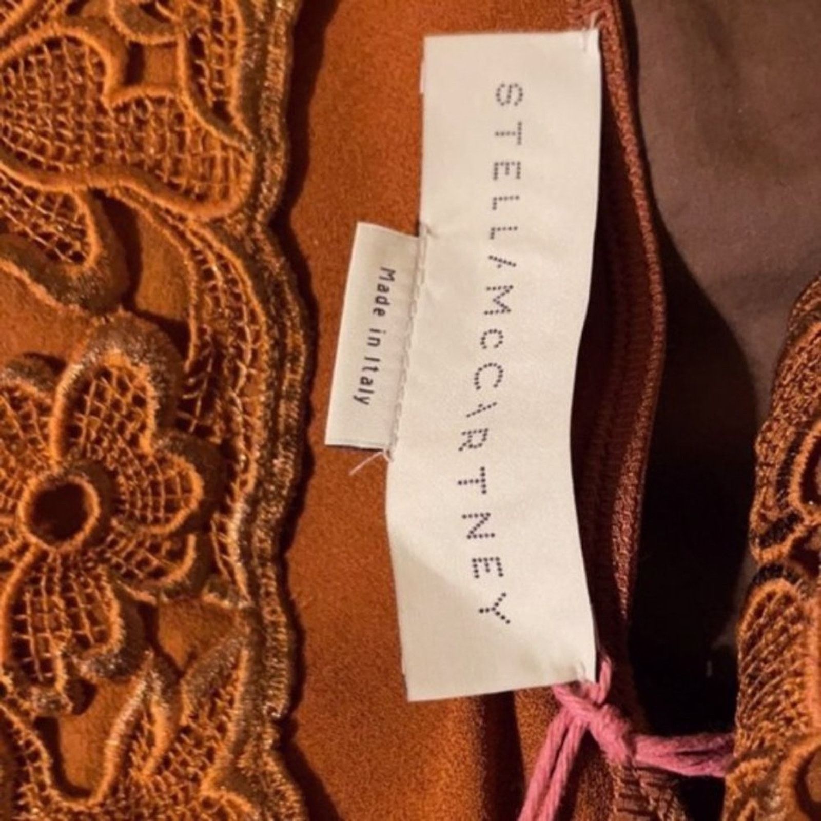 Stella McCartney Stella McCartney silk sleeveless blouse coffee colored Size S / US 4 / IT 40 - 5 Thumbnail