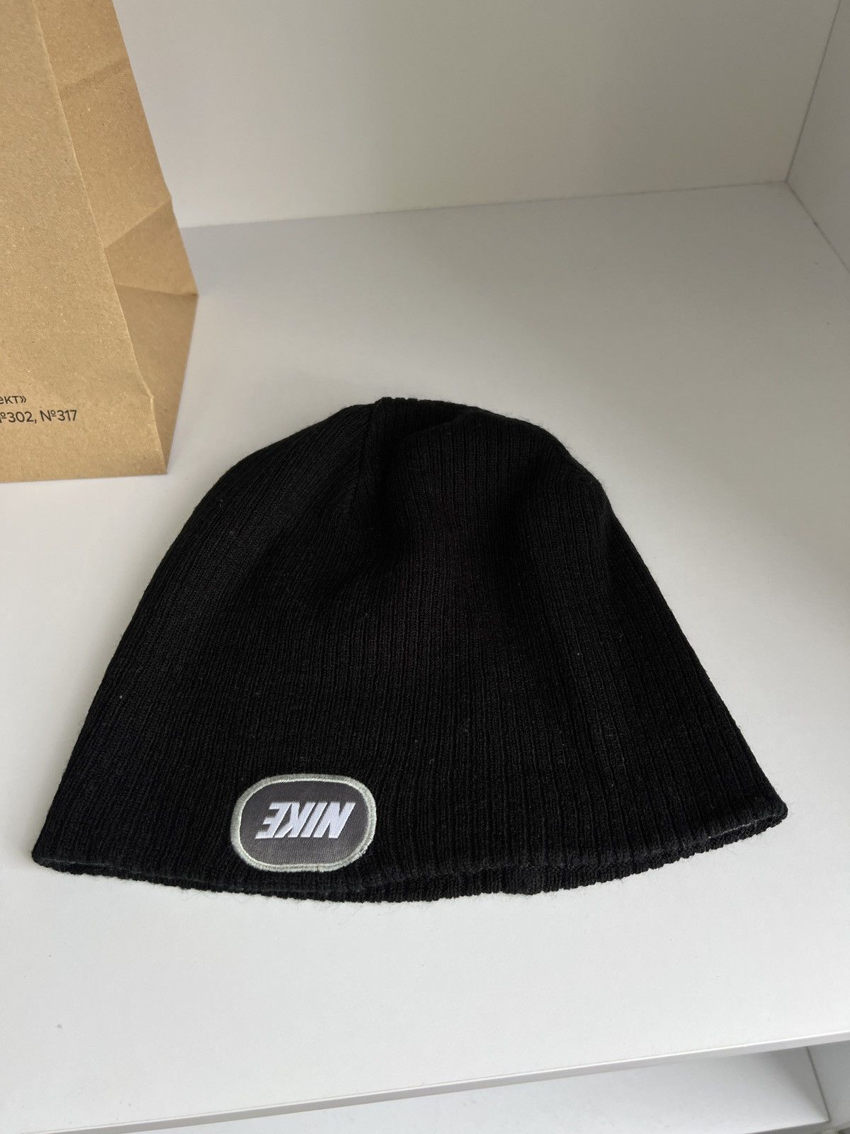 Nike × Vintage Vintage Nike 90s Street wear Beanie Size ONE SIZE - 2 Thumbnail