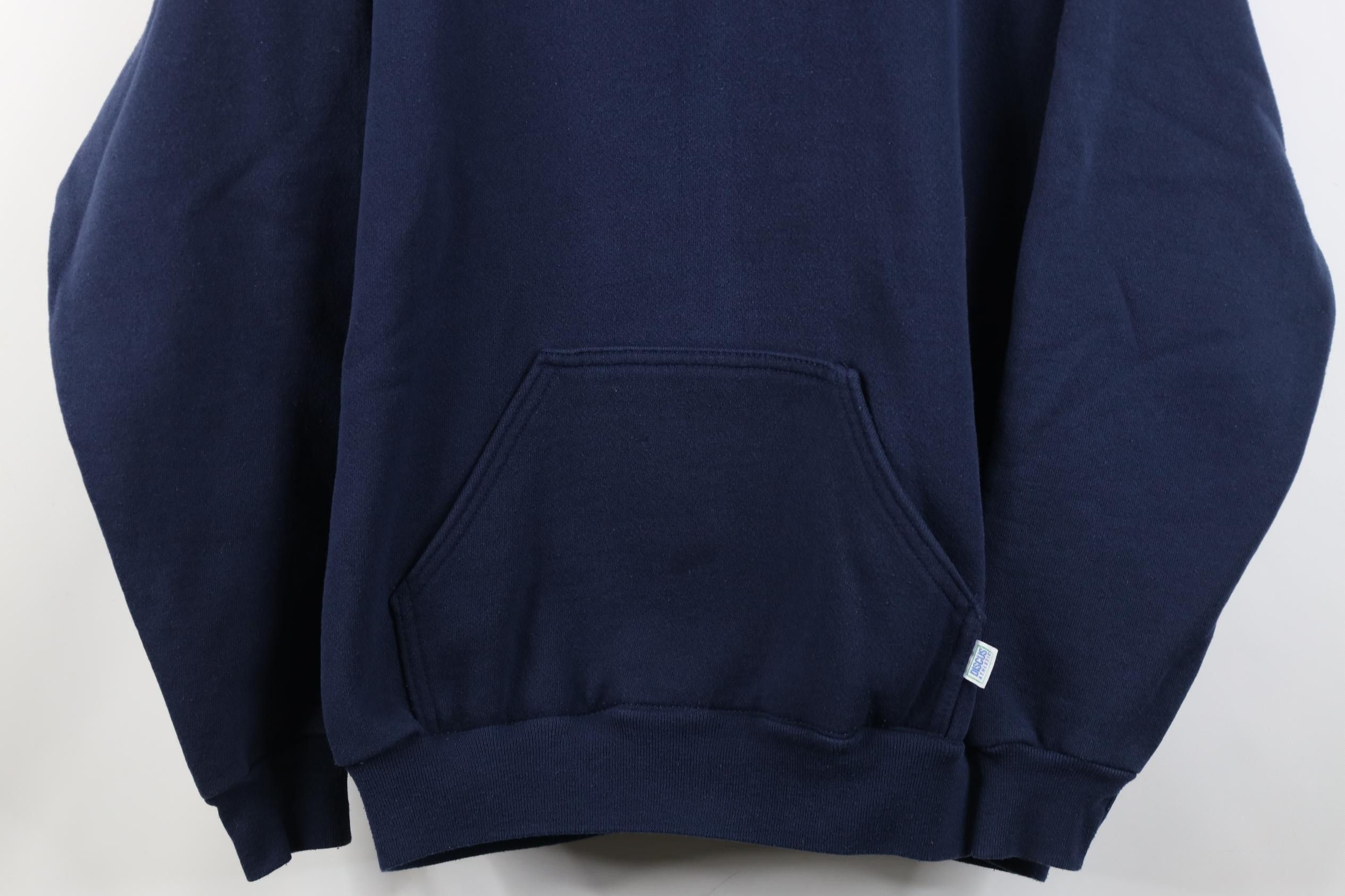 Vintage Vintage 90s Streetwear Heavyweight Hoodie Sweatshirt USA Size US L / EU 52-54 / 3 - 3 Thumbnail