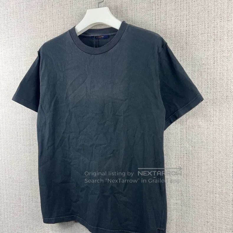 Louis Vuitton Louis Vuitton FW21 Inside Out Back Label Crew Neck Washed Size US M / EU 48-50 / 2 - 2 Thumbnail
