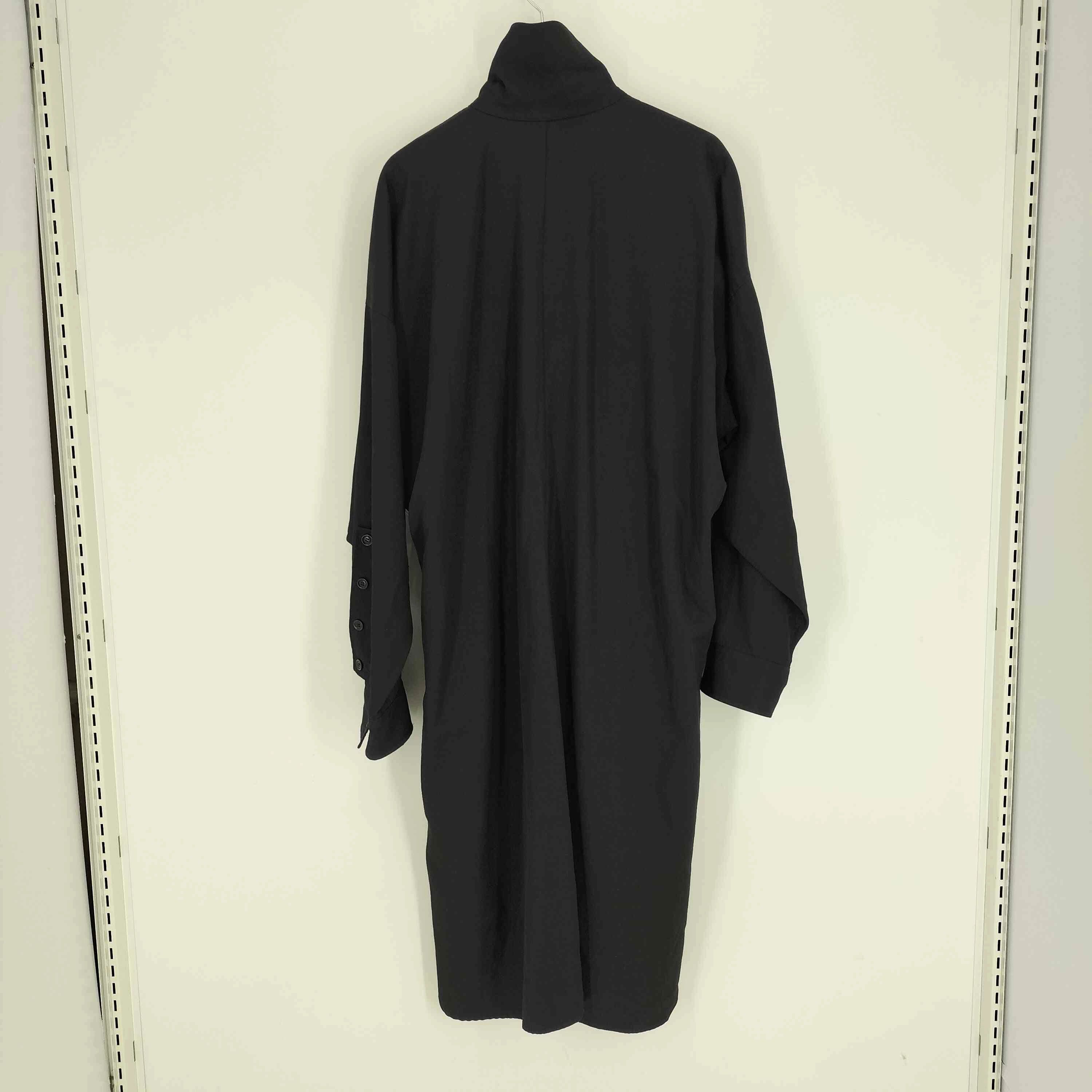 Yohji Yamamoto Yohji Yamamoto POUR HOMME 17AW WOOL GABARDINE stand collar Size US L / EU 52-54 / 3 - 2 Thumbnail