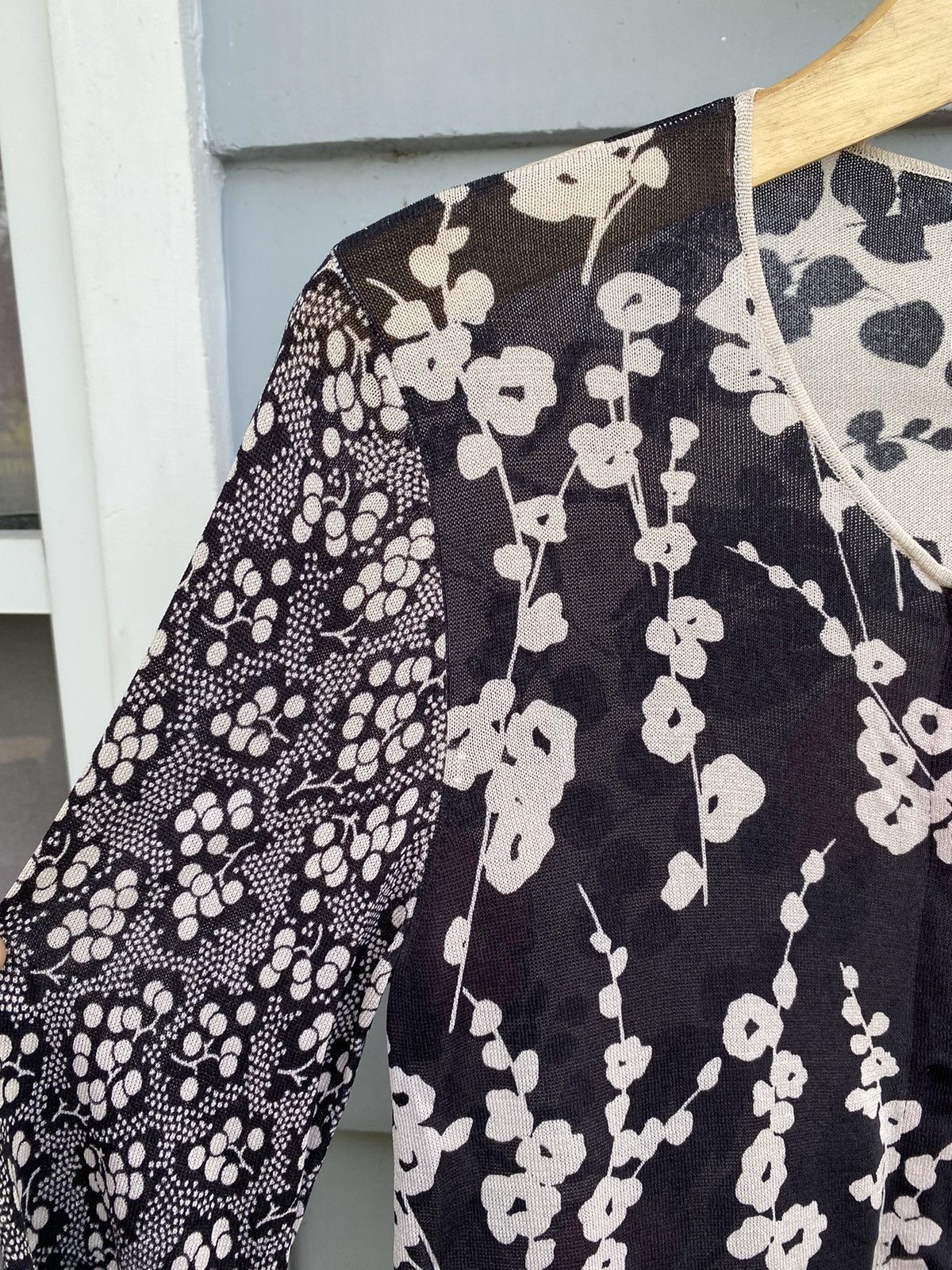 Kenzo Kenzo Silk Sakura Whisper Harmony Blouse Japanese Style Size M / US 6-8 / IT 42-44 - 4 Thumbnail