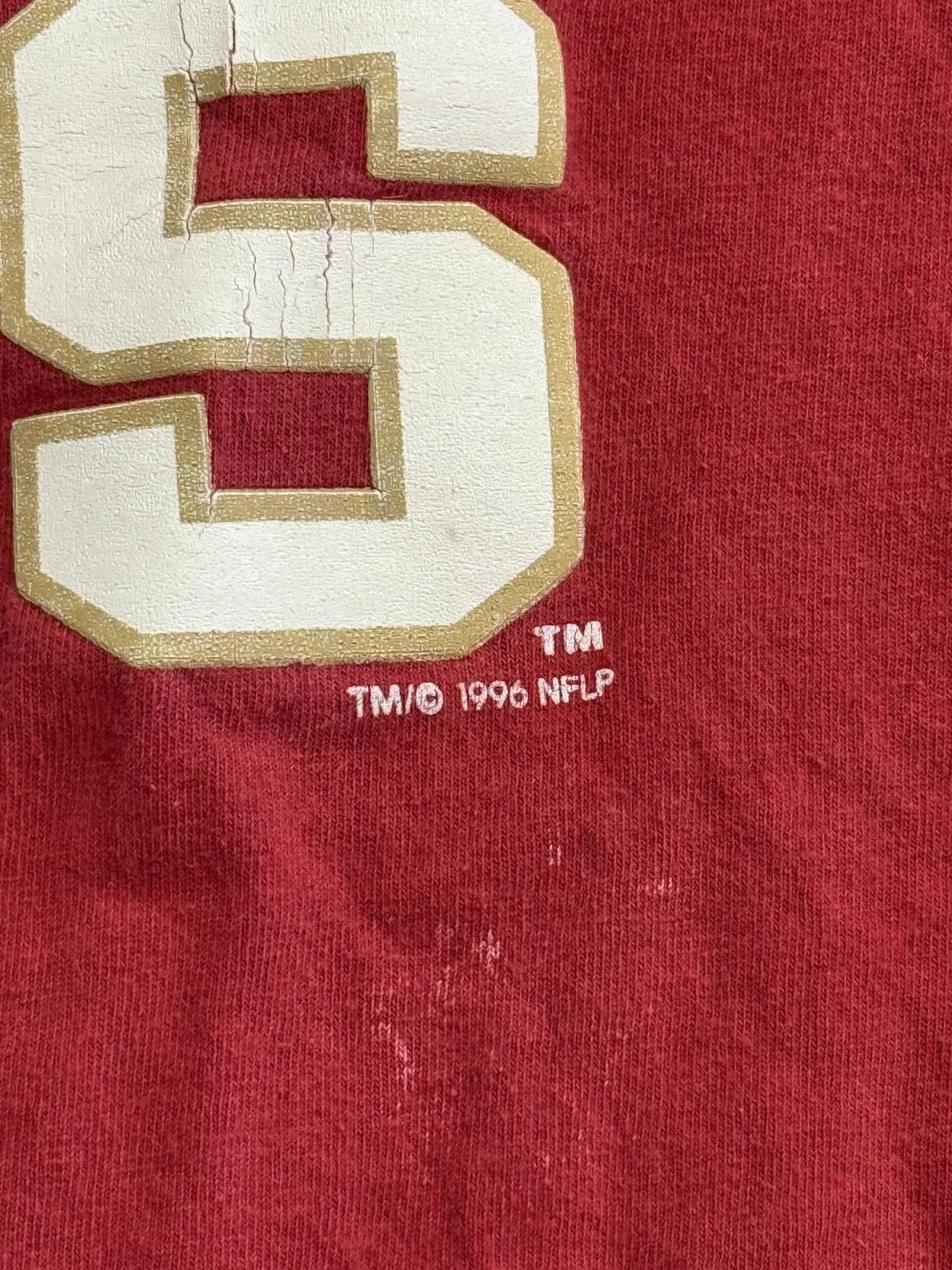 Champion Vintage San Francisco 49ers T-shirt #80 Jerry Rice Tee - XL Size US XL / EU 56 / 4 - 4 Thumbnail