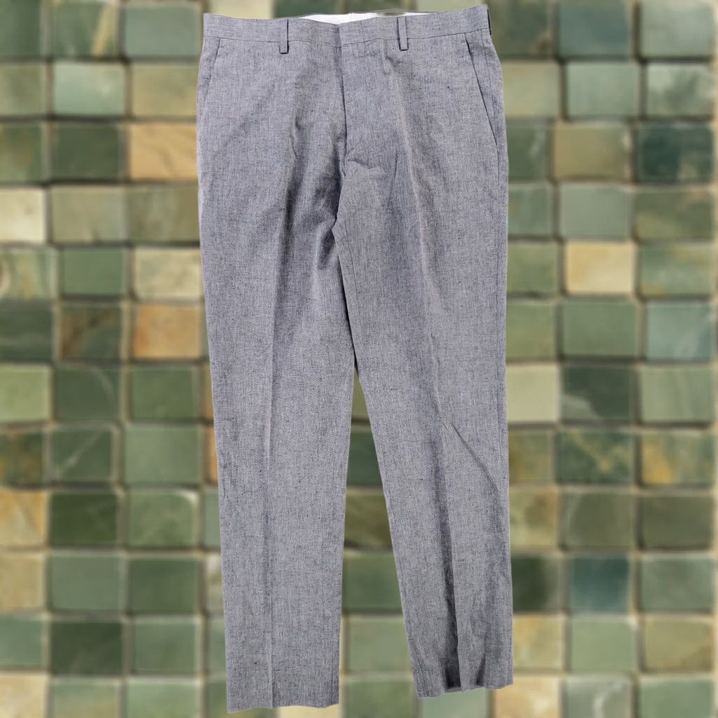 J.Crew J.CREW Ludlow Slim Fit Dress Pants Gray Mens 34 x 32 Regular NWT Size US 34 / EU 50 - 1 Thumbnail