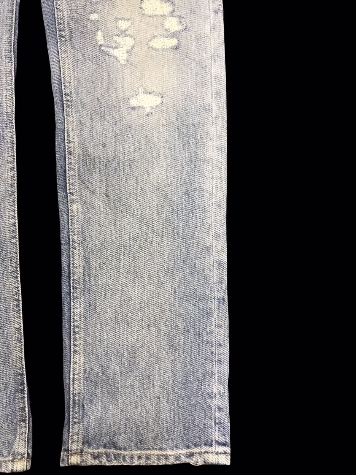 Replay 💥DENIM ART💥REPLAY CRAZY BORO PATCHWORK DENIM F189 Size US 32 / EU 48 - 8 Thumbnail