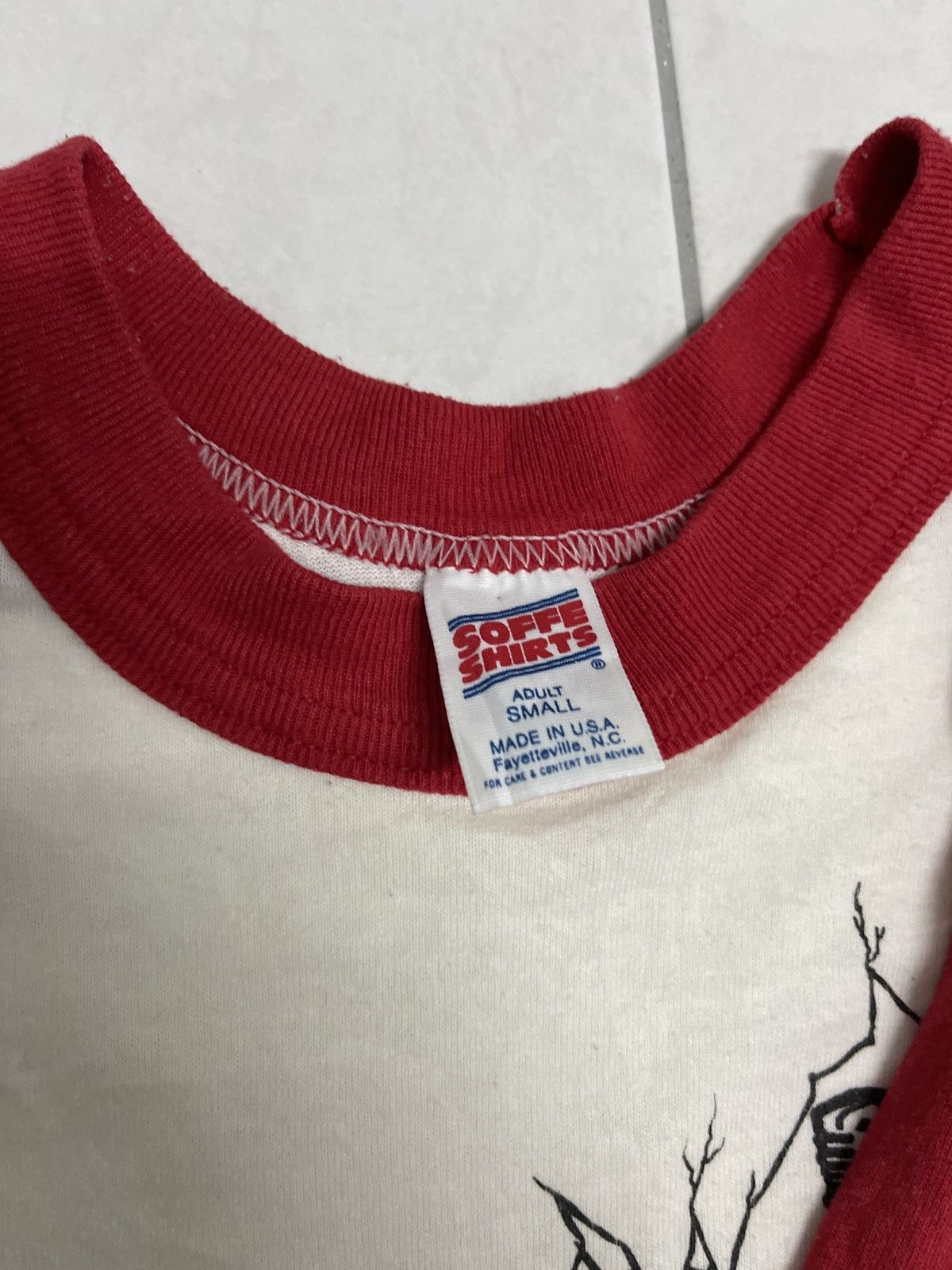 Band Tees × Vintage VINTAGE 90S (3 QUARTER) SHOOTING SCHOOL TEE VERY RARE Size US S / EU 44-46 / 1 - 4 Thumbnail