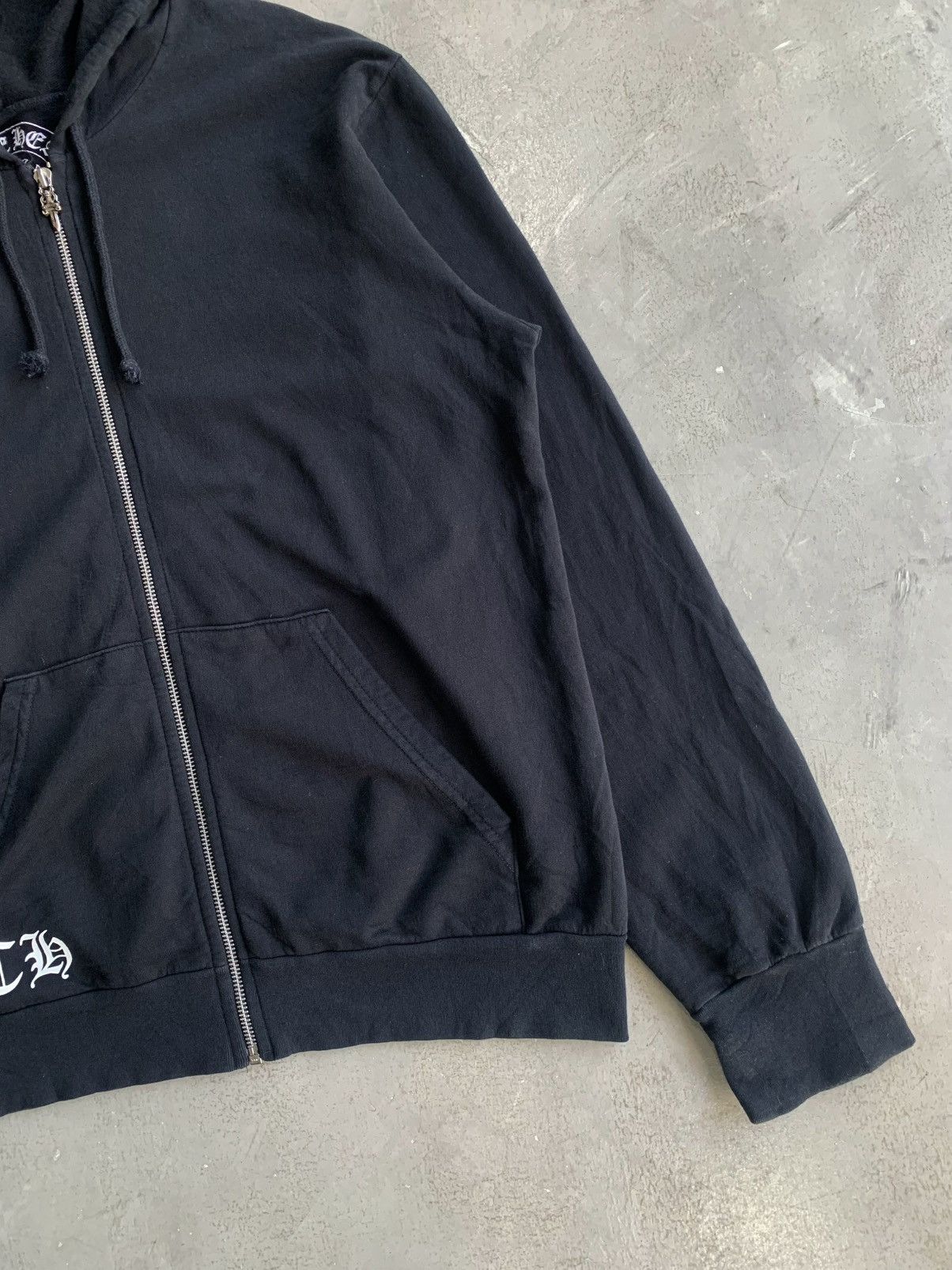 Chrome Hearts Rare 2000s - Floral Horseshoe Zip Hoodie Size US S / EU 44-46 / 1 - 7 Thumbnail