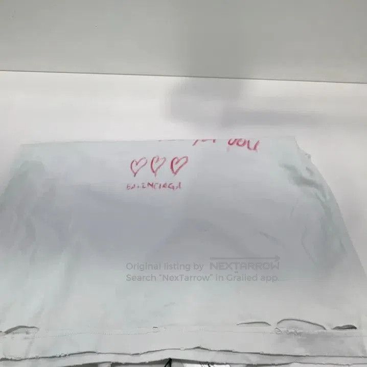 Balenciaga Balenciaga Valentine's Day Logo T-Shirt. Size US S / EU 44-46 / 1 - 9 Thumbnail