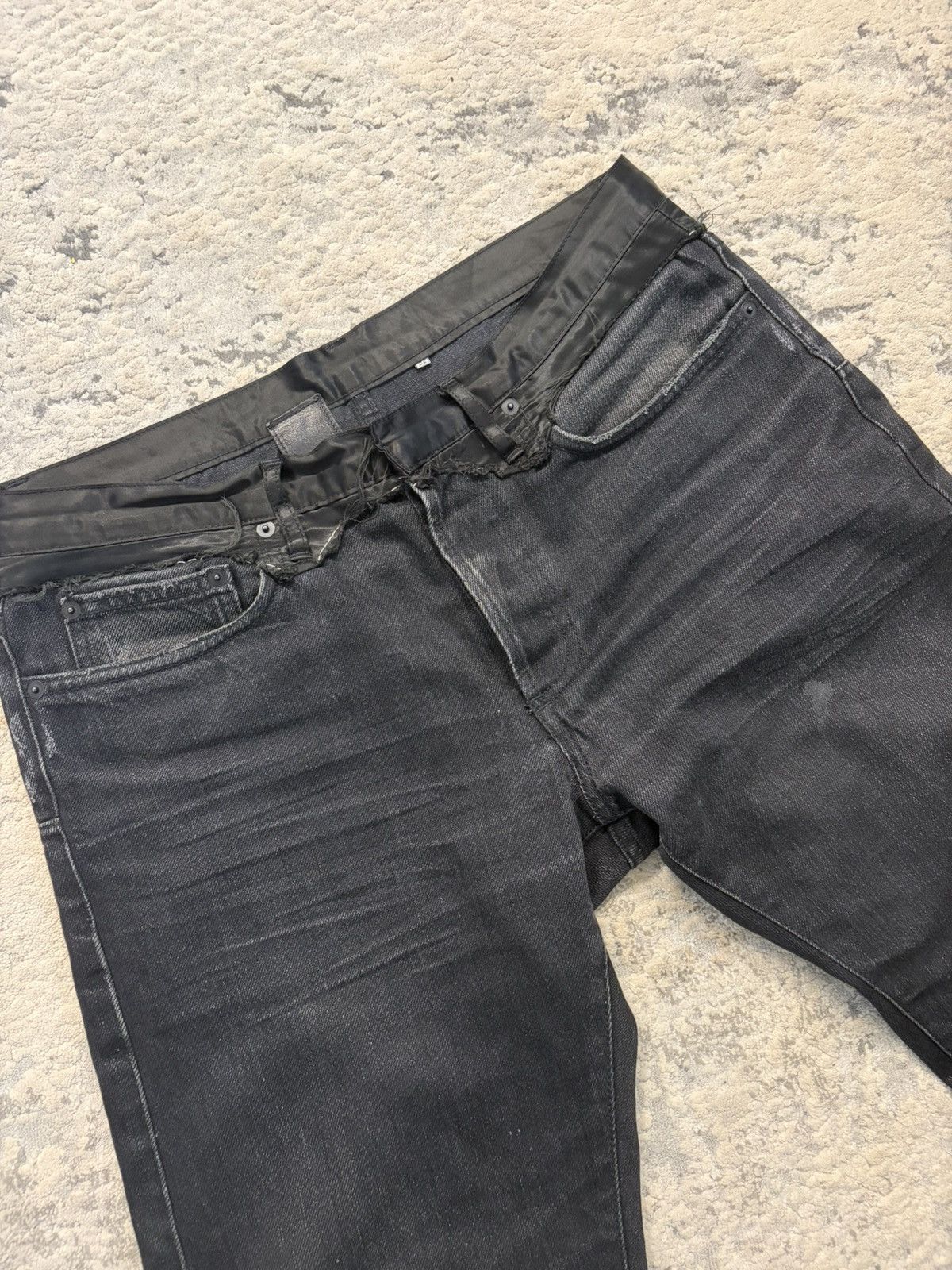 Dior FW06 Satin Cummerbund Denim Size US 32 / EU 48 - 6 Thumbnail