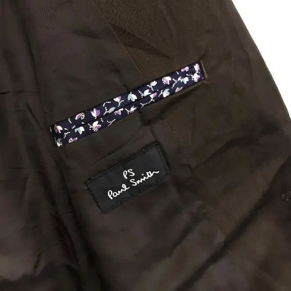 Paul Smith Vtg PAUL SMITH LONDON Cotton 2 Button Blazer Sport Coat Suit Size 44R - 7 Thumbnail