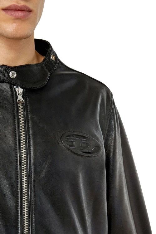 Diesel Diesel L- METAL GIACCA leather jacket Size US L / EU 52-54 / 3 - 3 Thumbnail