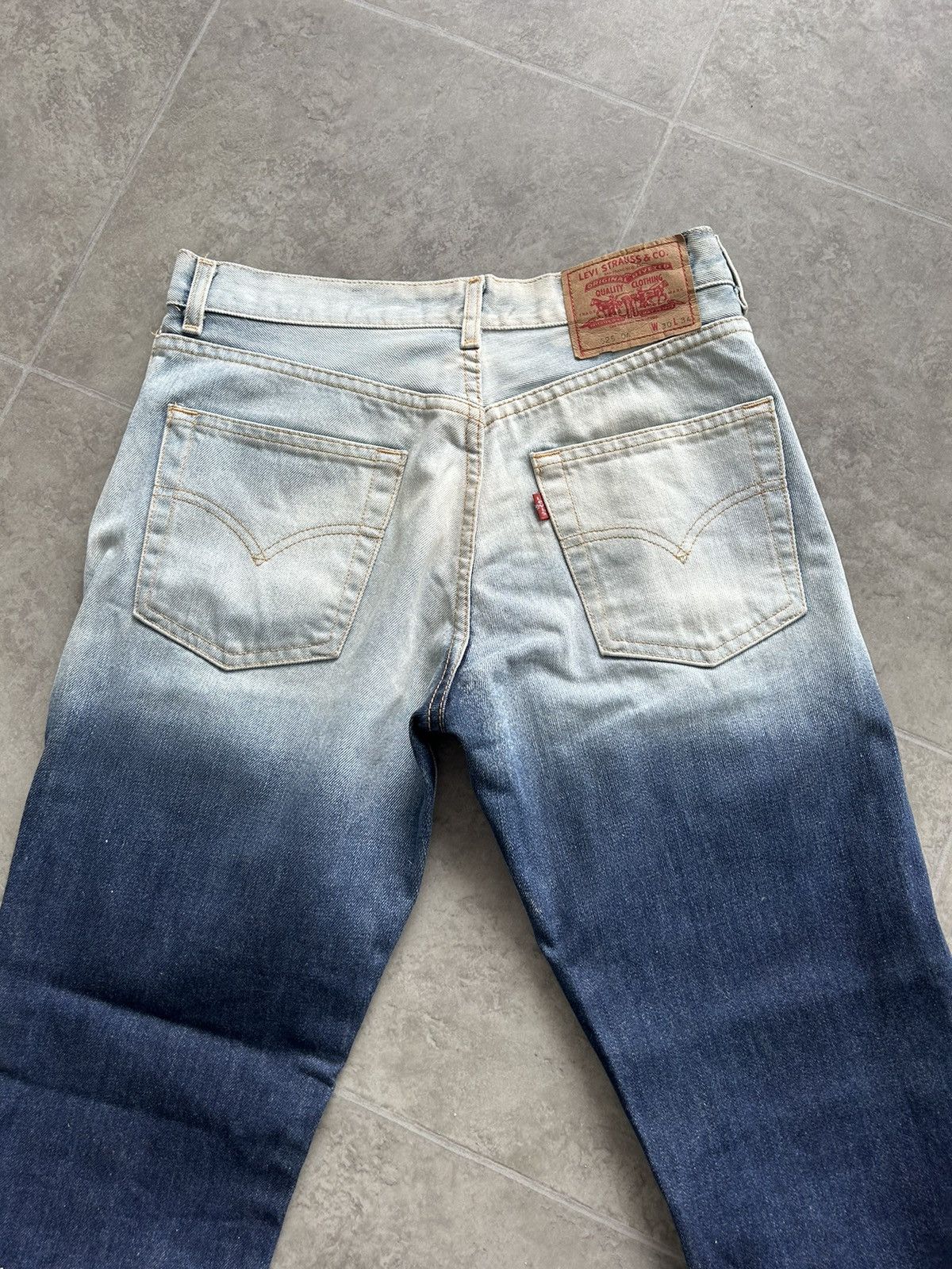 Levi's × Vintage LEVI’S Vintage 525 Faded Flare Jeans Y2K Avant garde 00s Size 30" / US 8 / IT 44 - 10 Thumbnail