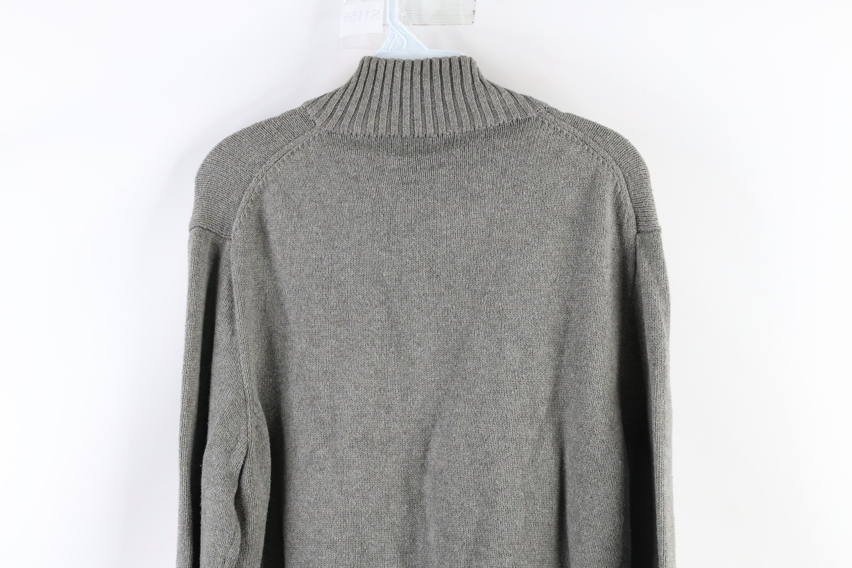 Polo Ralph Lauren Vintage Ralph Lauren Knit Half Zip Pullover Sweater Gray Size US S / EU 44-46 / 1 - 7 Thumbnail
