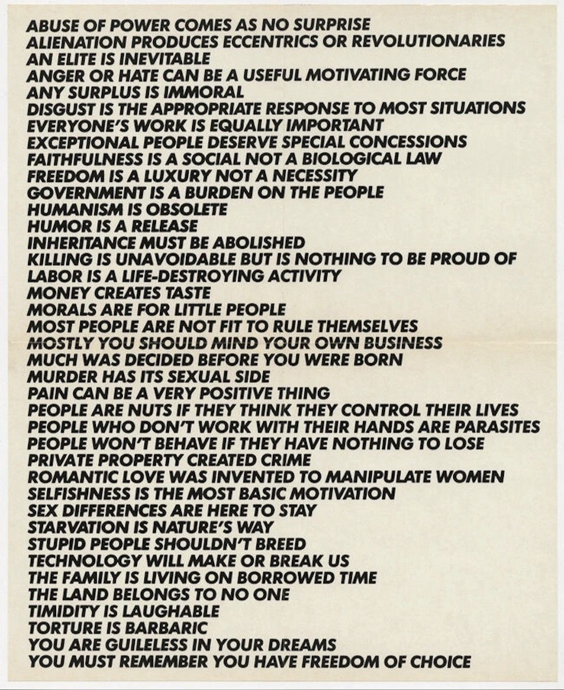 Vintage Vintage 90's JENNY HOLZER Truisms Fotofolio Tee Size US M / EU 48-50 / 2 - 10 Thumbnail