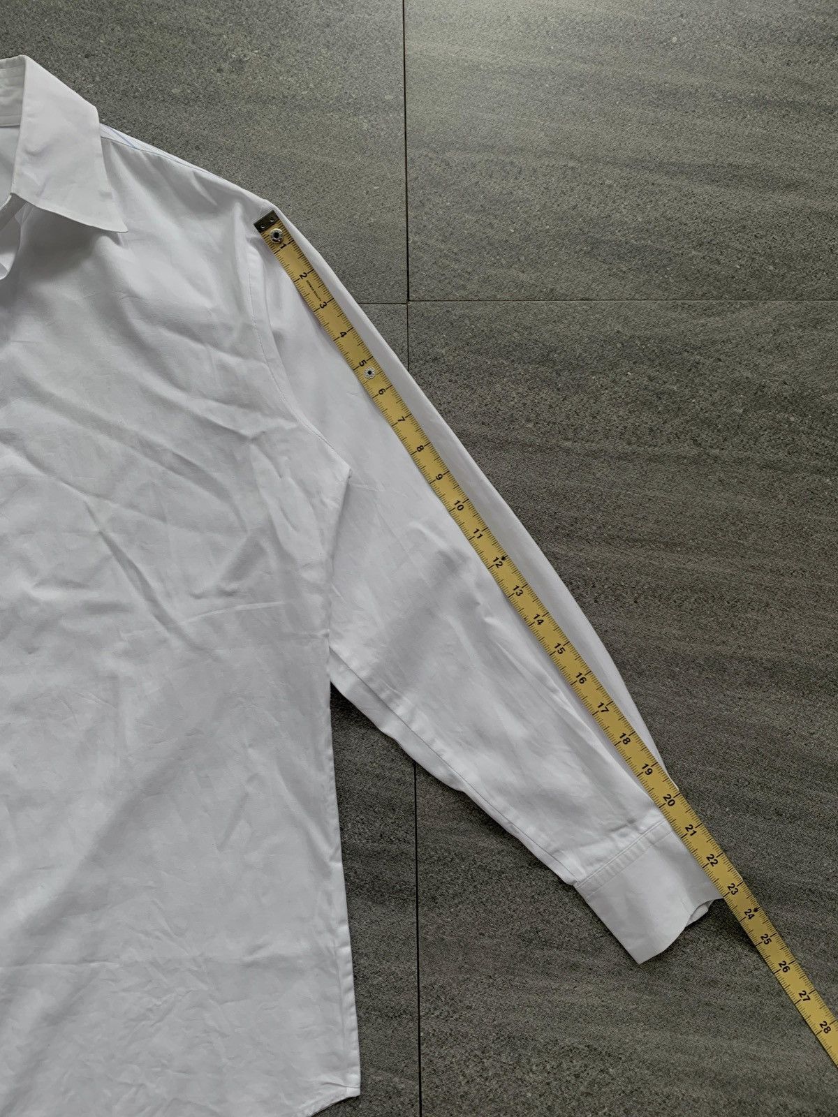 Yohji Yamamoto FREE TAX! Stripe Paneled Shirt Size US L / EU 52-54 / 3 - 13 Thumbnail