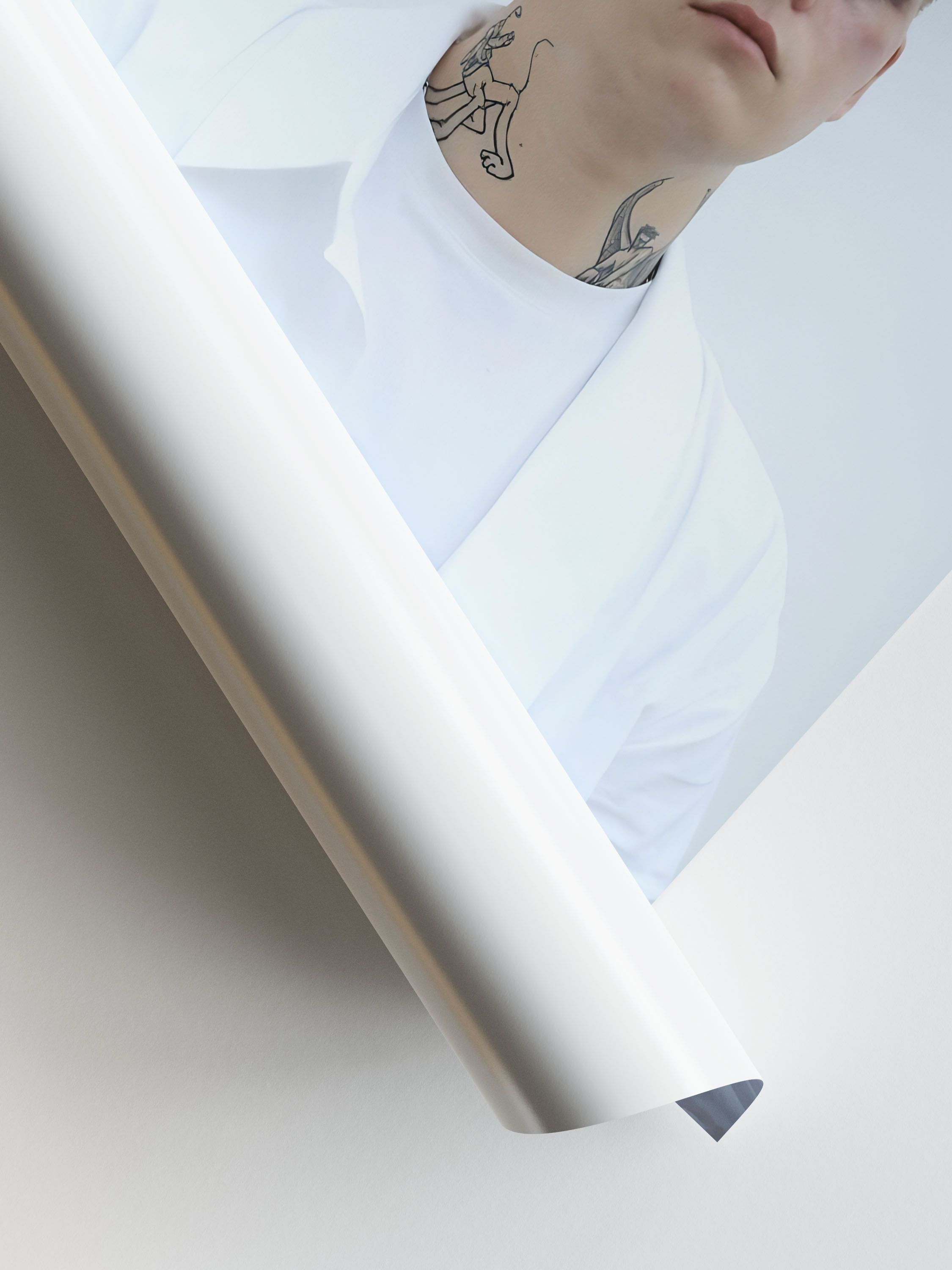 Yung Lean Yung Lean Poster Gift Vintage Print Music Merch Tee Shirt Size ONE SIZE - 3 Thumbnail