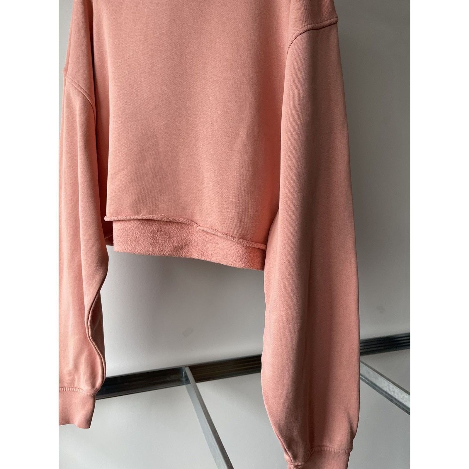 Acne Studios Acne studios hooded logo cropped sweatshirt hoodie Size M / US 6-8 / IT 42-44 - 3 Thumbnail