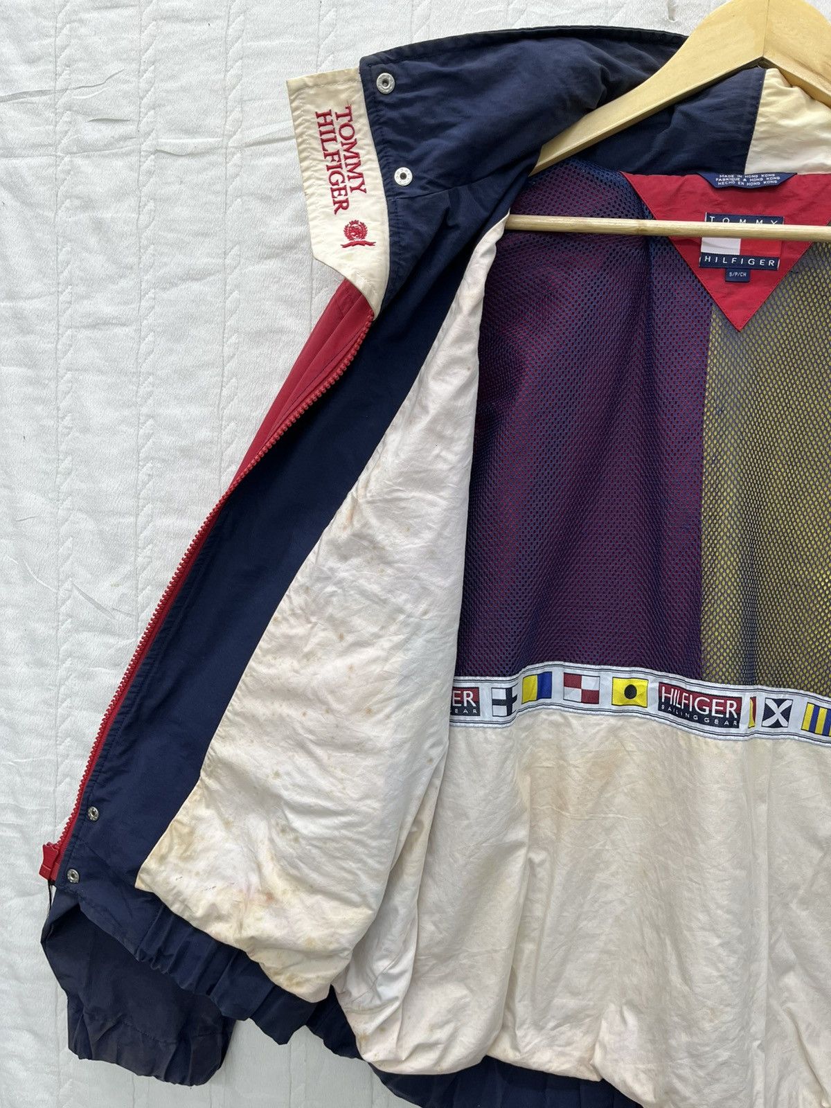 Japanese Brand × Tommy Hilfiger × Vintage ARCHIVE🔥VTG TOMMY HILFIGER SAILING GEAR CHORE JACKET Size US L / EU 52-54 / 3 - 8 Thumbnail