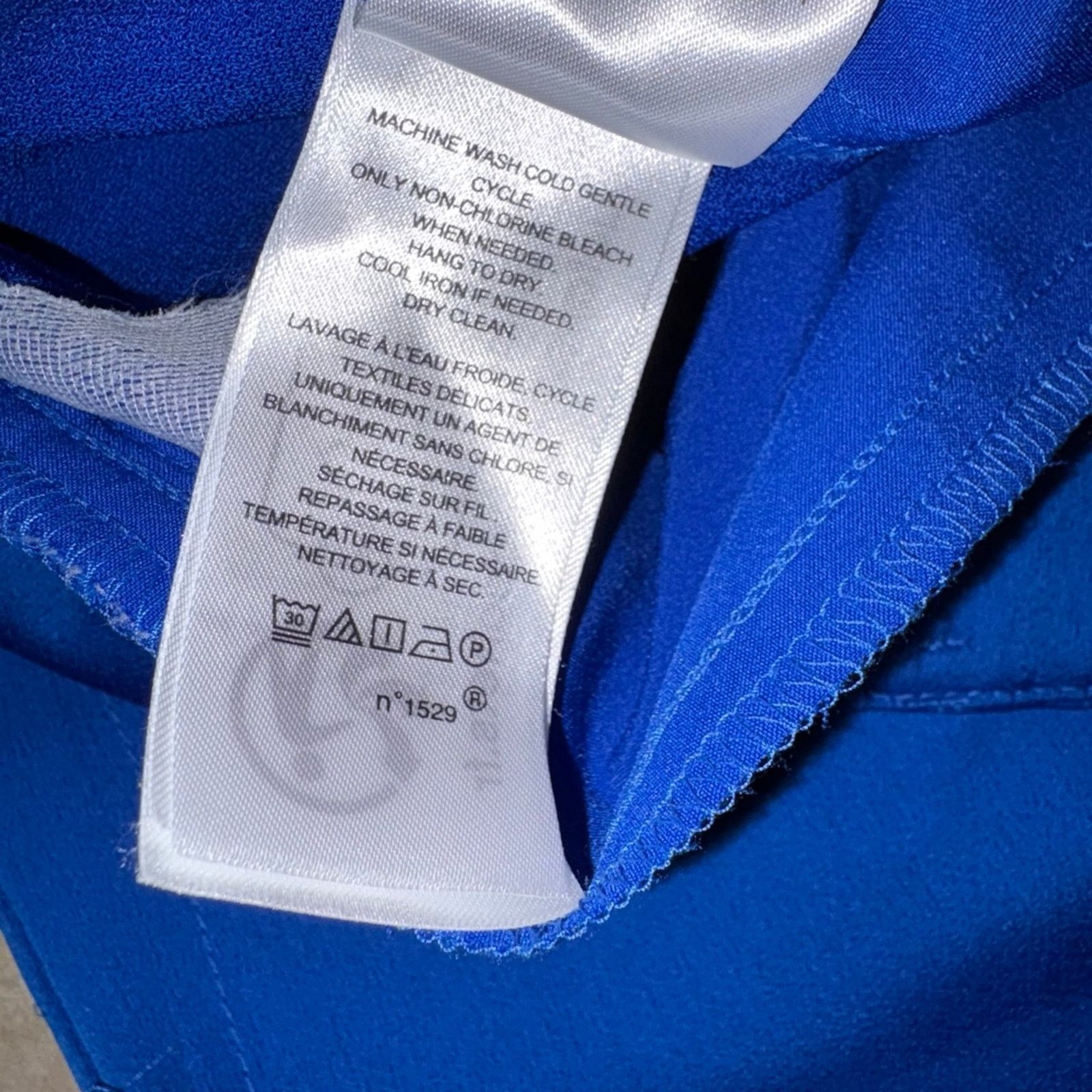 Polo Ralph Lauren Polo Ralph Lauren women size 18 royal blue pleaded trousers Size 40" / US 18 - 5 Thumbnail