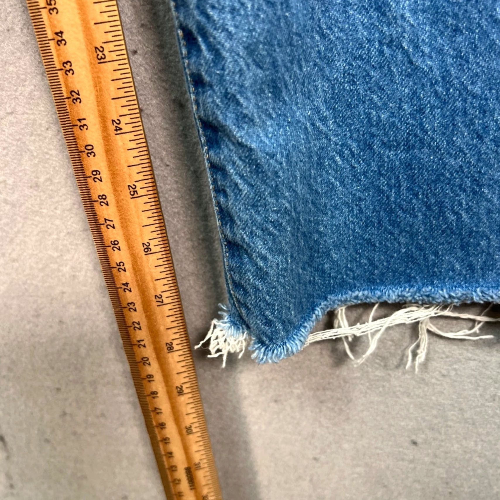 Stan Ray VINTAGE Stan Ray Jeans Mens 35 x 29 Relaxed Fit Distressed Denim Blue Size US 35 - 7 Thumbnail