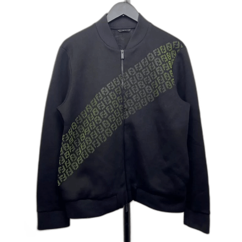 Fendi Fendi Logo Zipper Jacket Coat Size US L / EU 52-54 / 3 - 1 Thumbnail