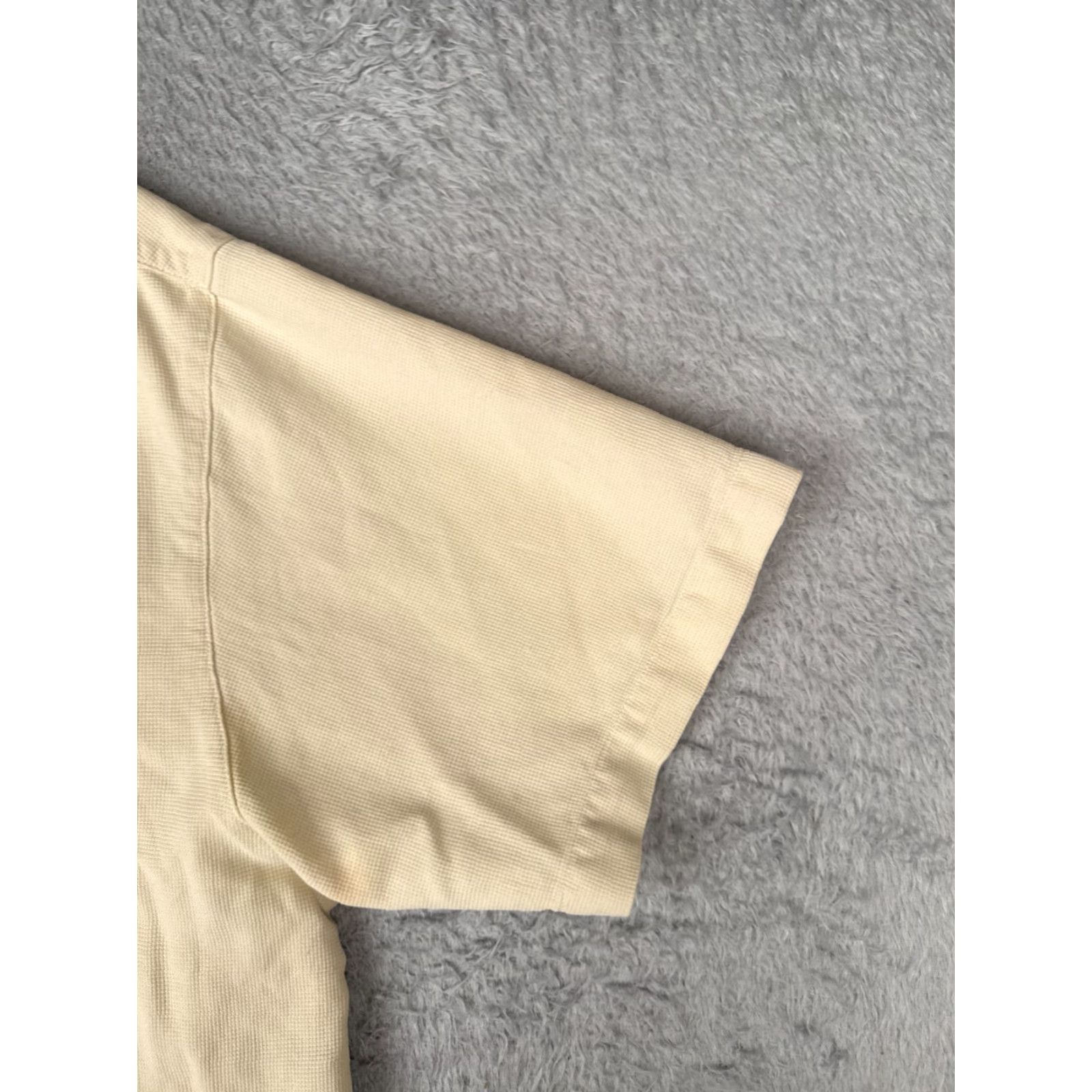 Vintage VINTAGE Island Republic Shirt Men XL Ivory Silk Button Hawaiian Short Slev READ Size US XL / EU 56 / 4 - 2 Thumbnail